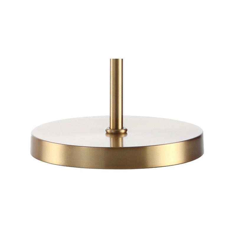 25" Gold Novelty Table Lamp With Drum Homeroots Lighting