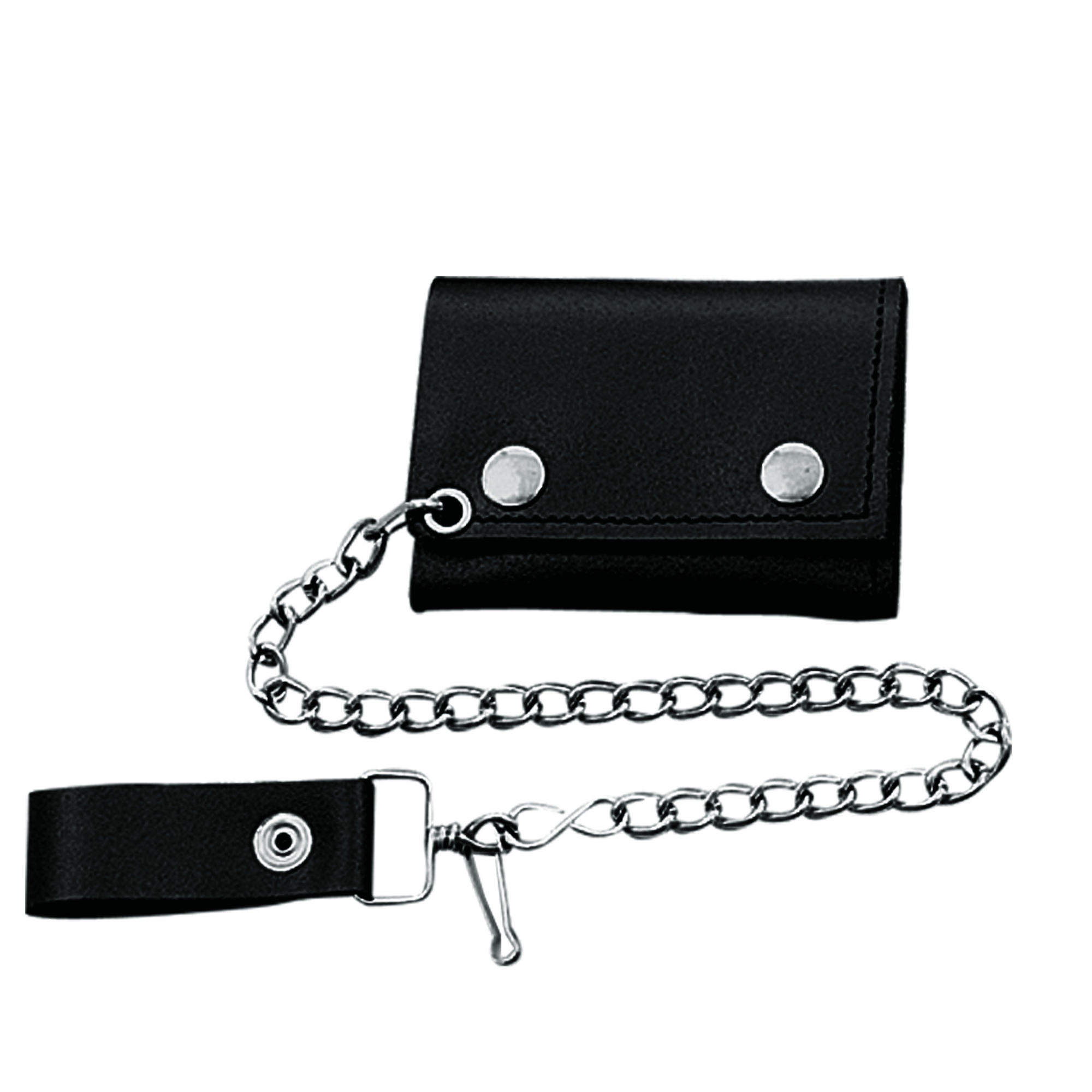 1352.CW - Biker Chain Wallet - Black / 1 - Bags & Wallets