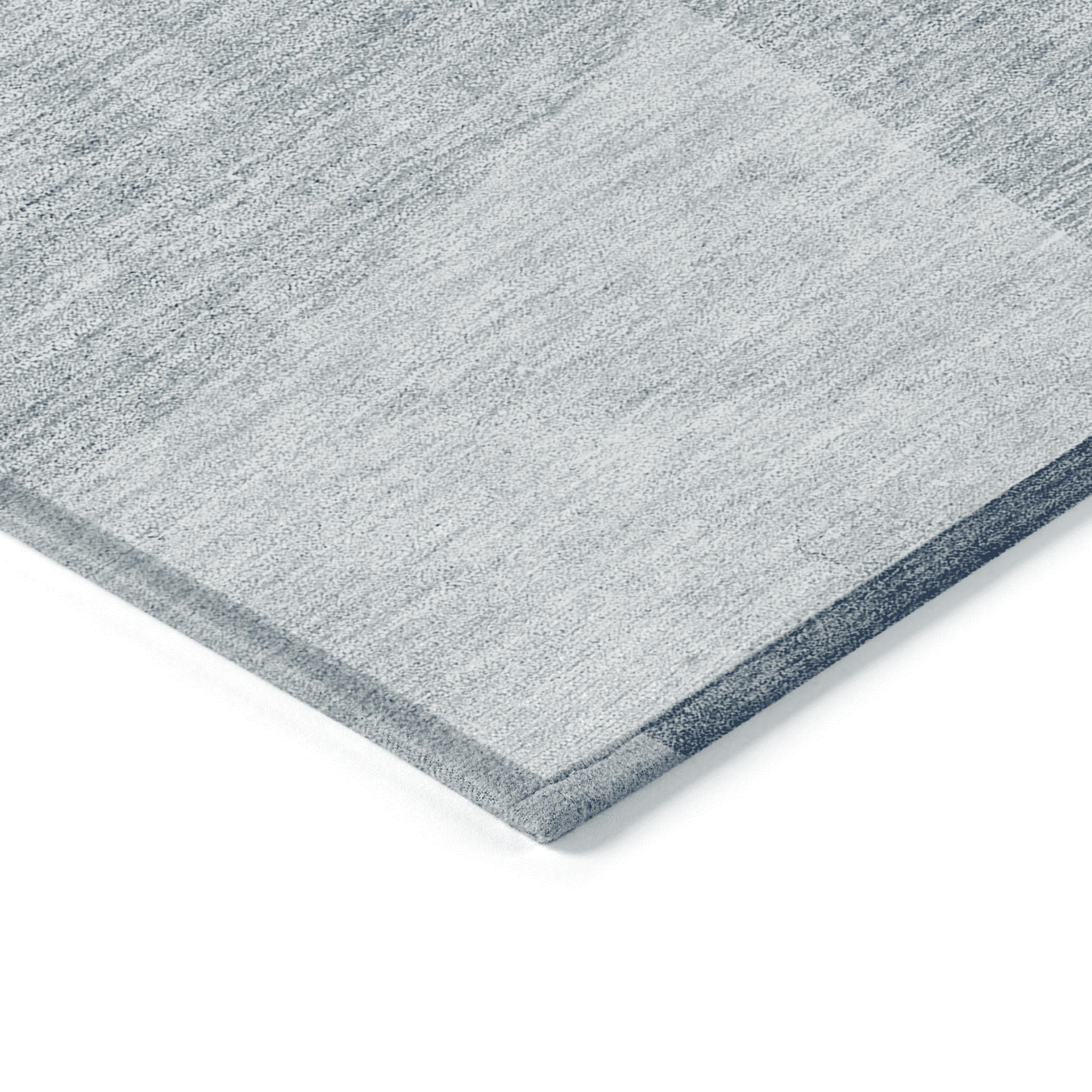10' X 14' Navy Blue And Sky Blue Geometric Washable Indoor Outdoor Area Rug - 1 - Sports & Outdoor