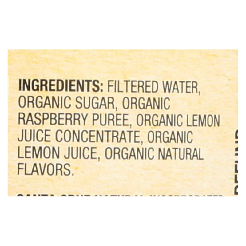 Santa Cruz Organic Lemonade Juice - Raspberry - Case Of 12 - 32 Fl Oz.