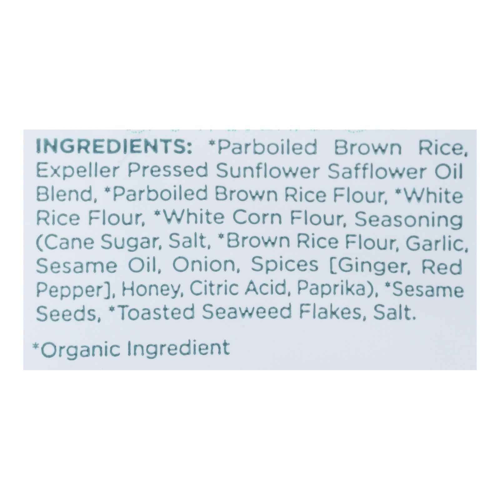 Lundberg Family Farms - Rice Chips Og3 Ses Seed - Cs Of 6-5.5 Oz