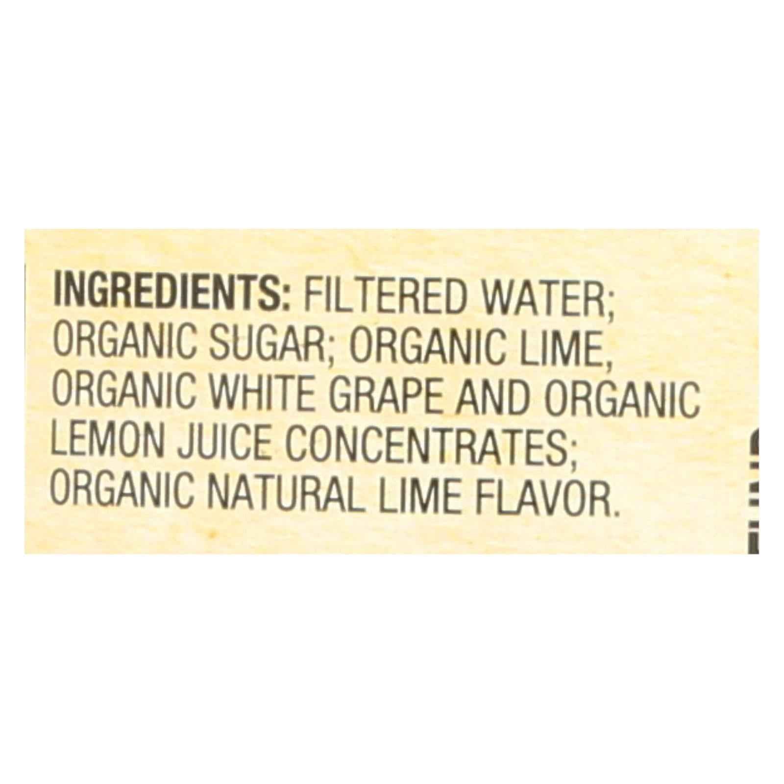 Santa Cruz Organic Juice - Limeade - Case Of 12 - 32 Fl Oz.