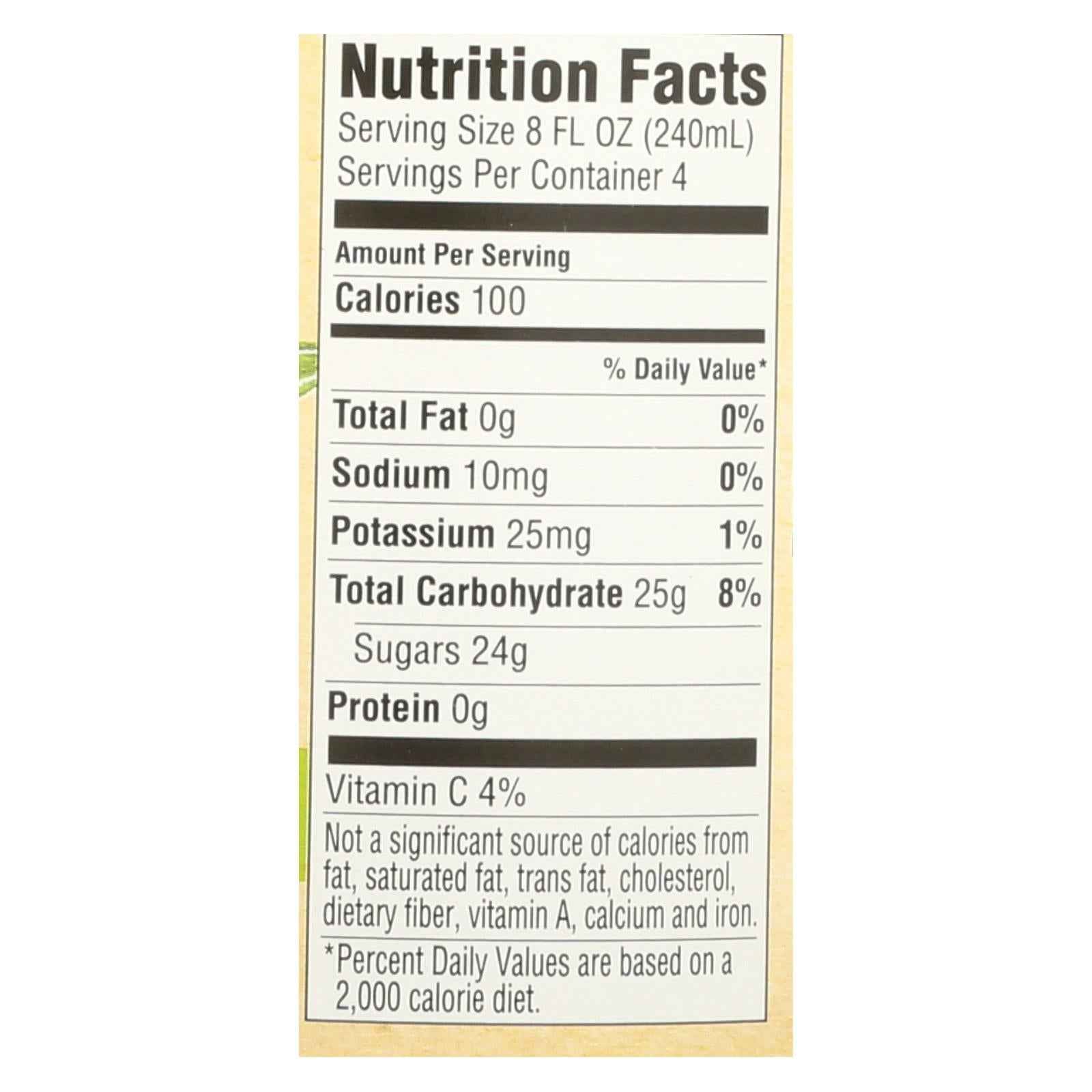 Santa Cruz Organic Juice - Limeade - Case Of 12 - 32 Fl Oz.