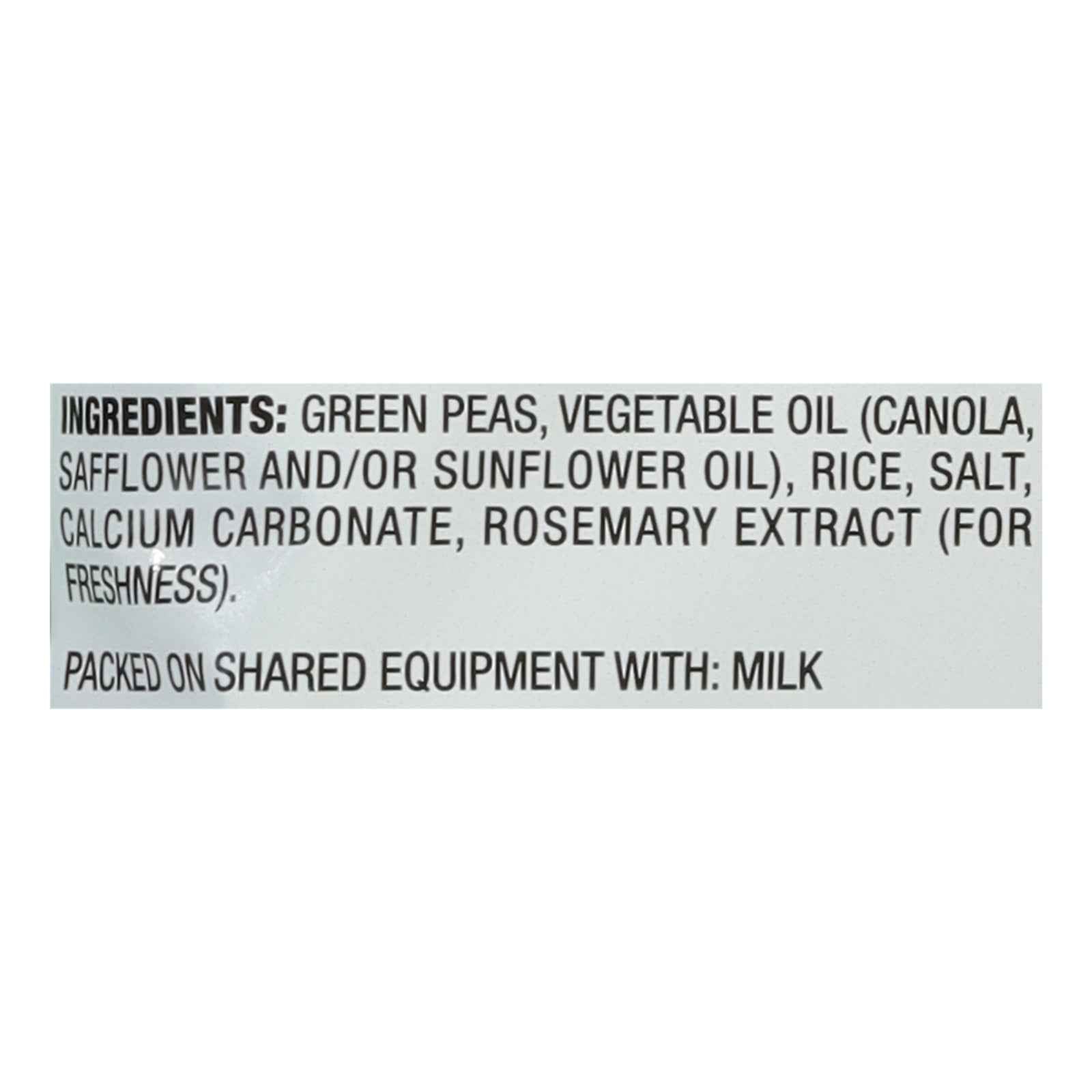 Harvest Snaps - Crisps Grn Pea Lghtly Slt - Cs Of 6-8.5 Oz