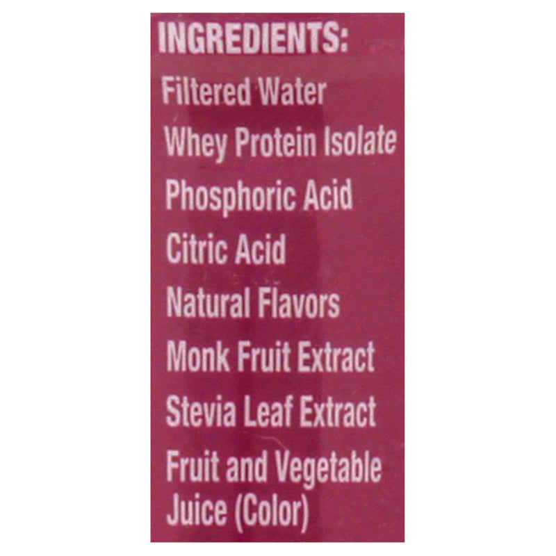 Ready Water - Water Protein Blk Cherry - Cs Of 12-16.9 Fz