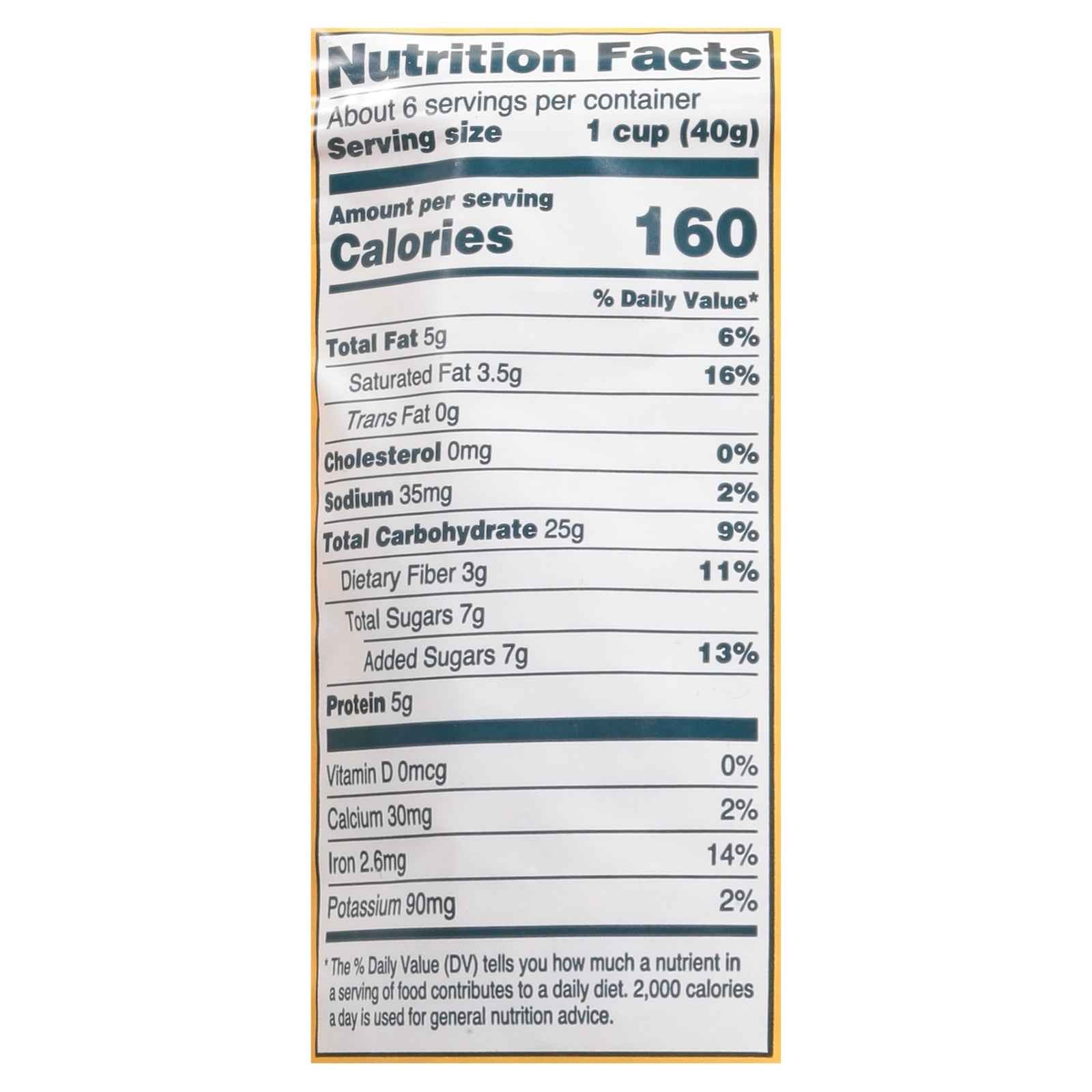 Seven Sundays - Cereal Grn Fr Simpl Honey - Cs Of 6-8 Oz