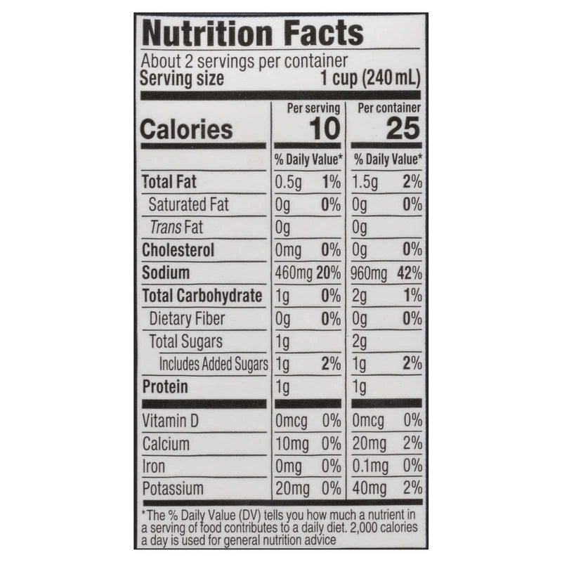 Manischewitz - Broth Chkn Low Sdm Asptc - Cs Of 12-17 Fz