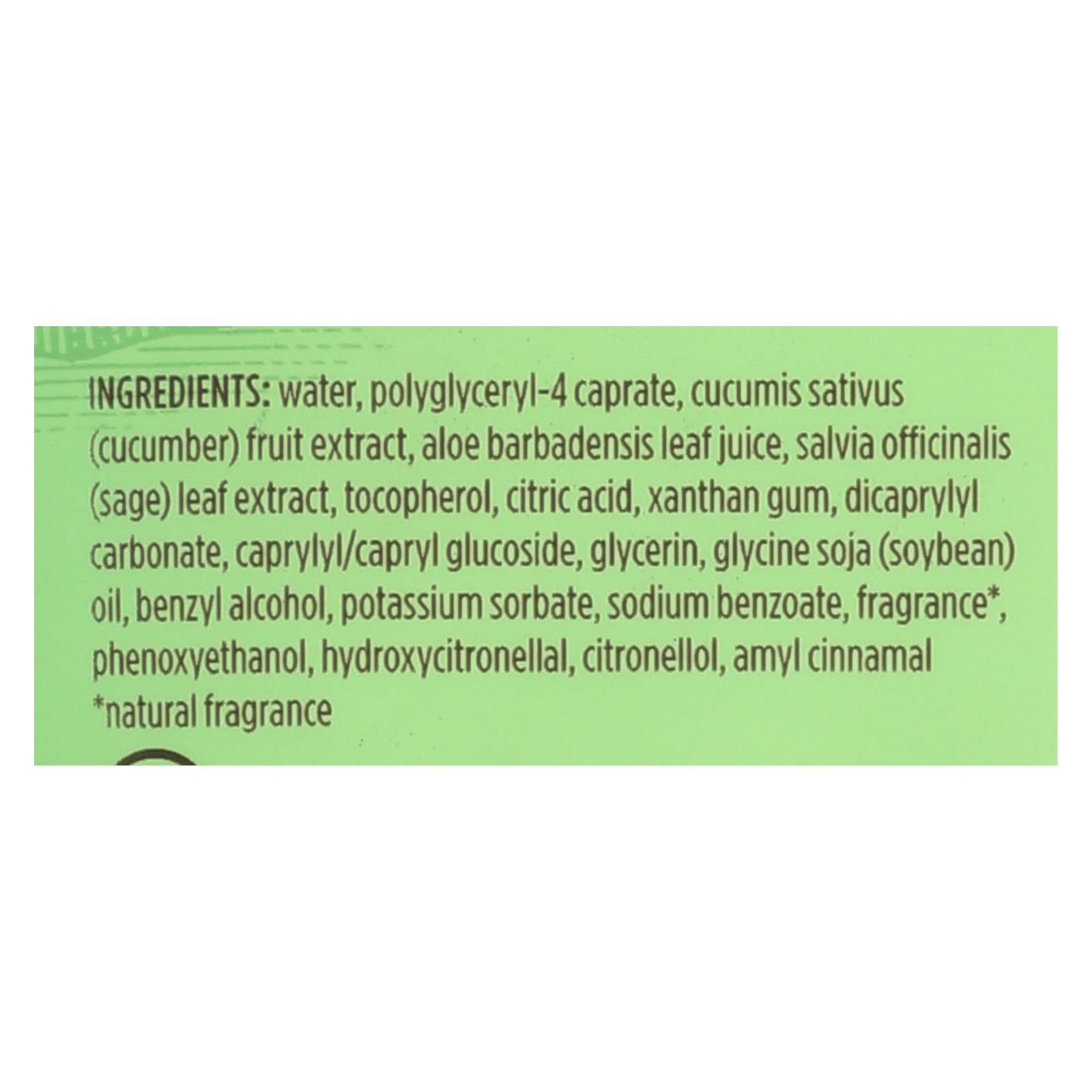 Burts Bees - Face Towelette - Cucumber Sage - Case Of 3 - 30 Count - GreatEagleInc