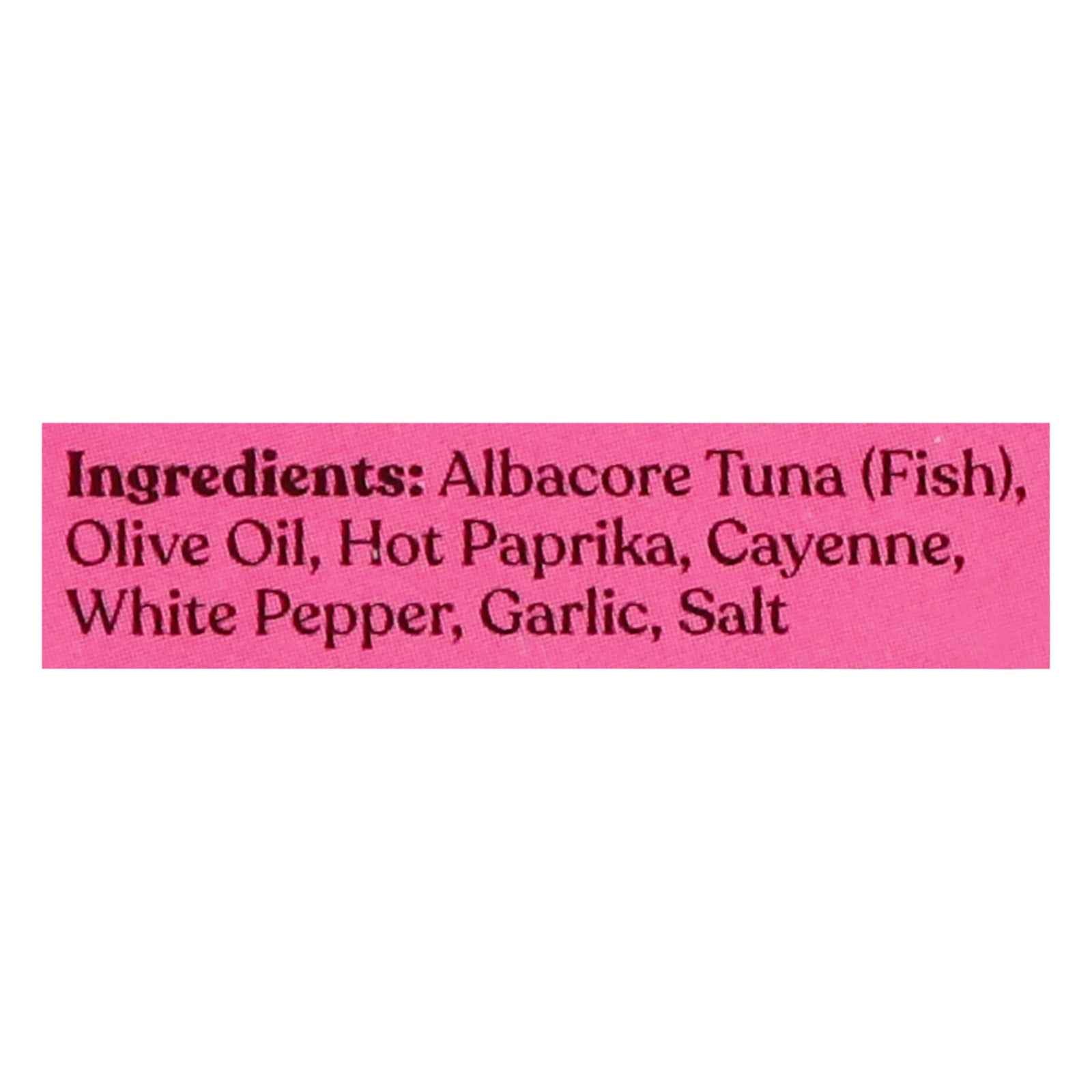 Fishwife - Tuna Albcr Spicy Olv Oil - Cs Of 12-3.2 Oz