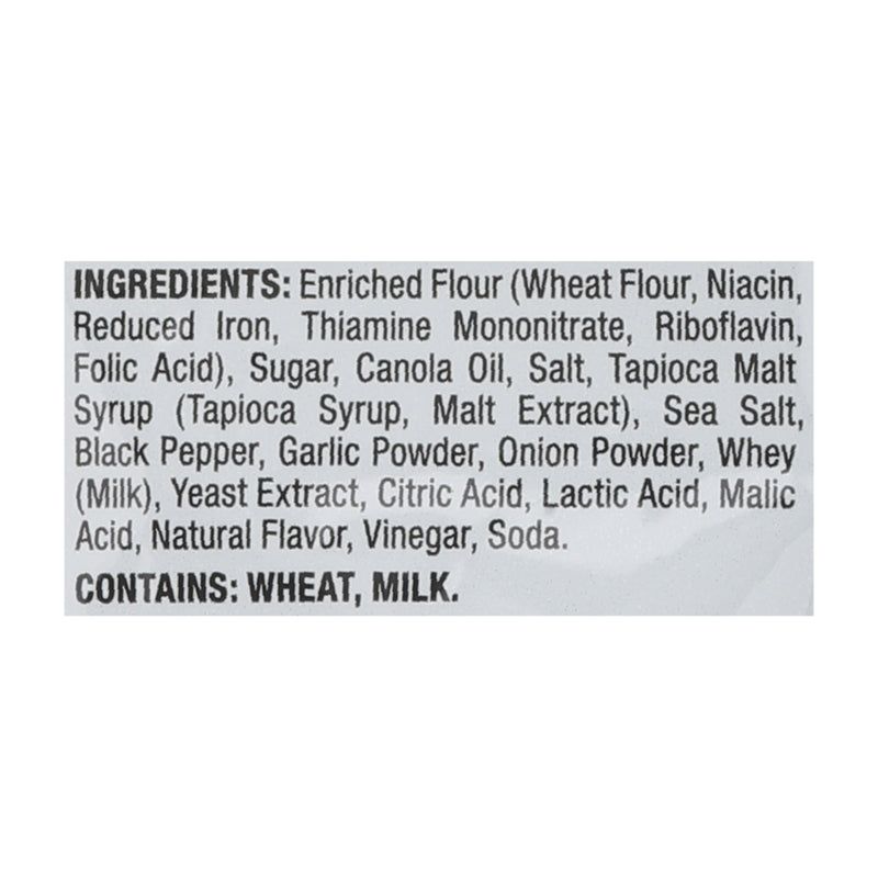 Pretzel Crisps - Pretzl Crsp Ssalt & Ppr - Cs Of 12-7.2 Oz