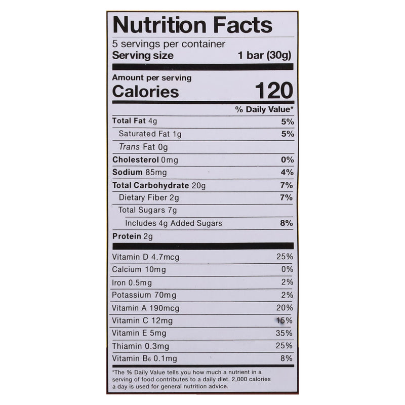 Made Good - Oat Bar Og2 Choc Chip Sft - Cs Of 6-5.3 Oz