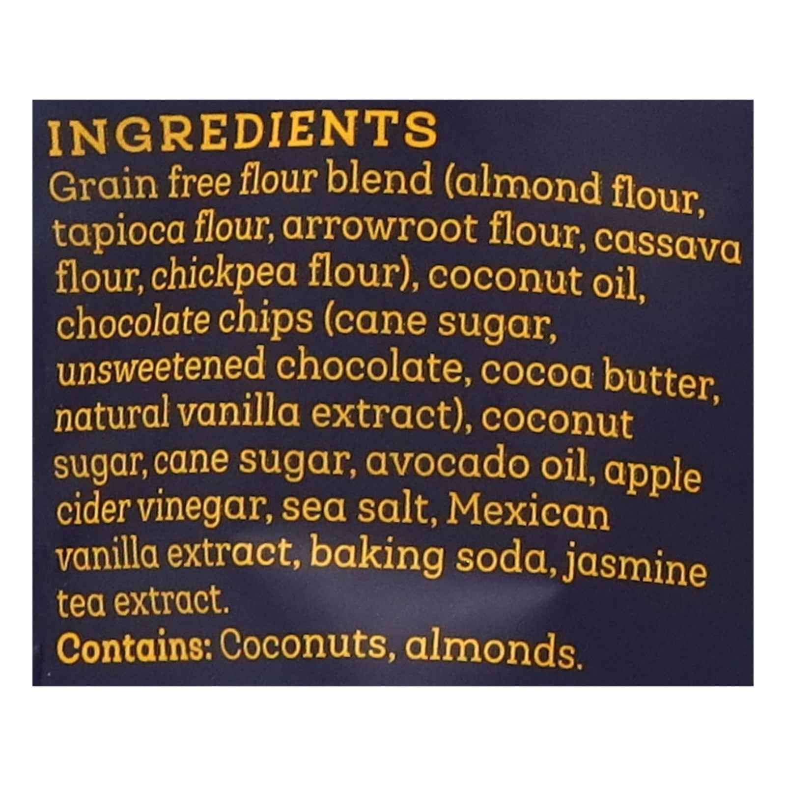 Siete - Cookies Chocolate Chip - Cs Of 10-4.5 Oz