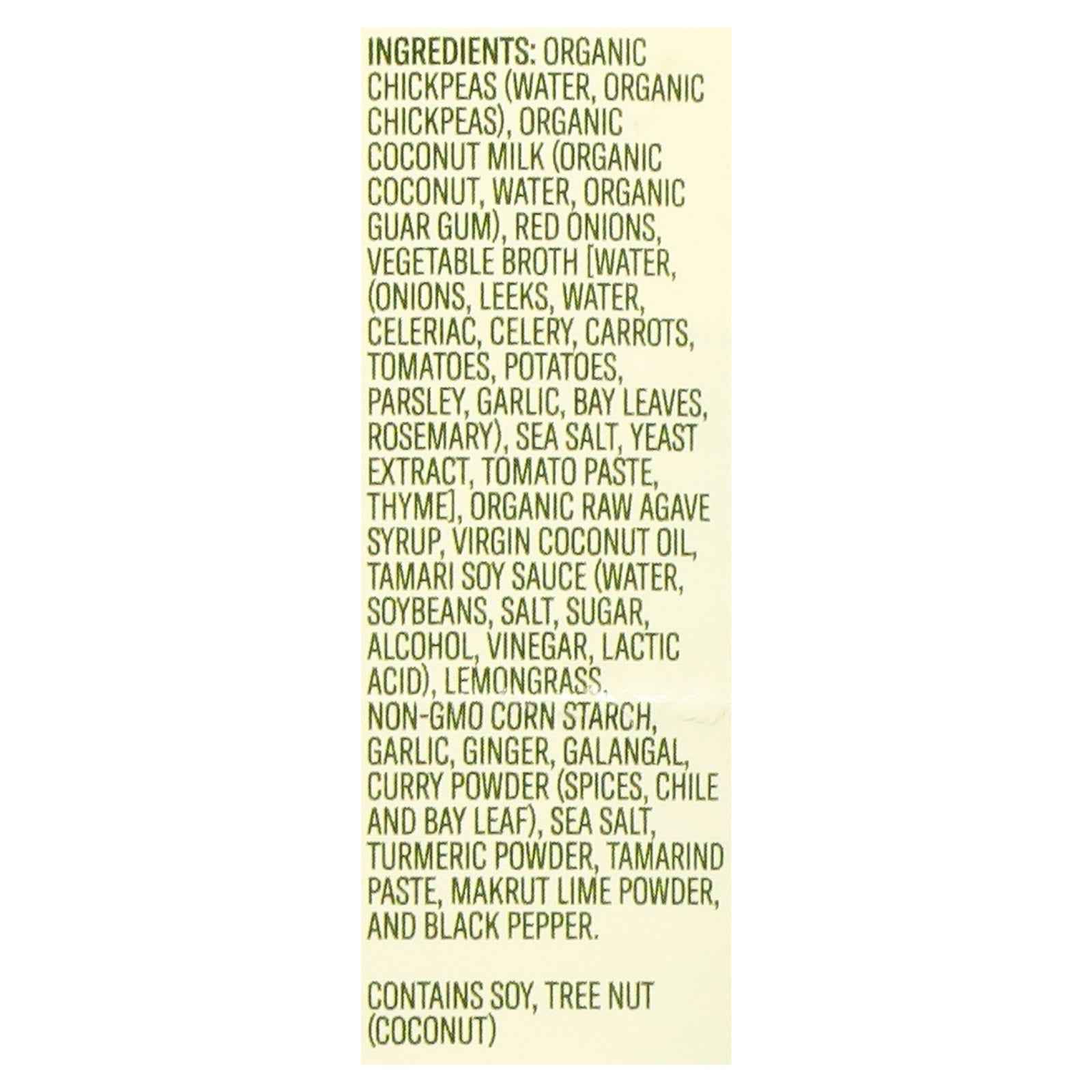 Heyday Canning Co. - Chickpeas Coconut Curry - Cs Of 12-15 Oz