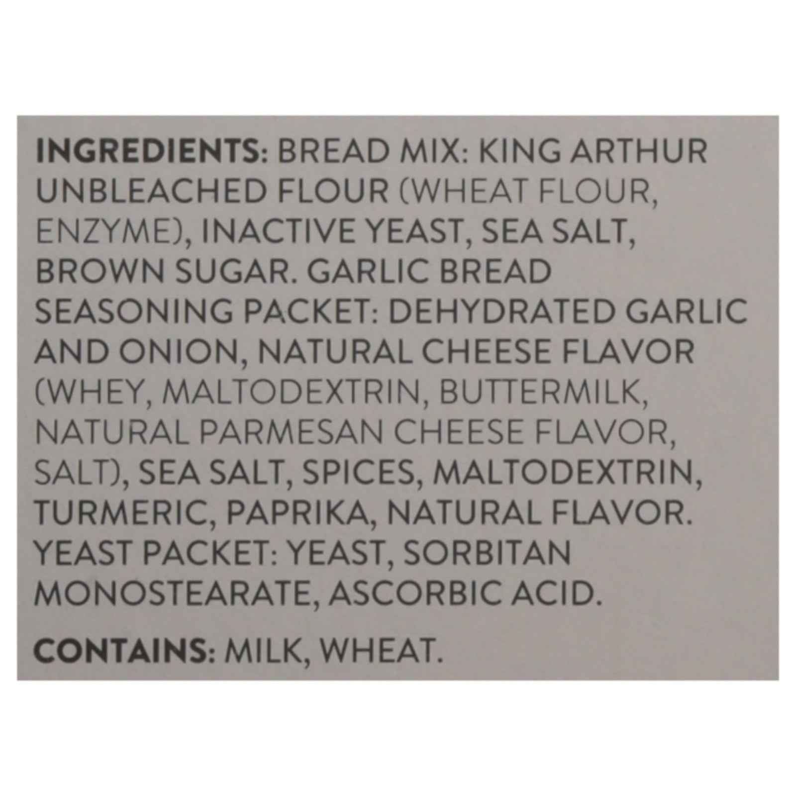 King Arthur Baking Company - Mix Kit Garlic Bread - Cs Of 6-15.25 Oz