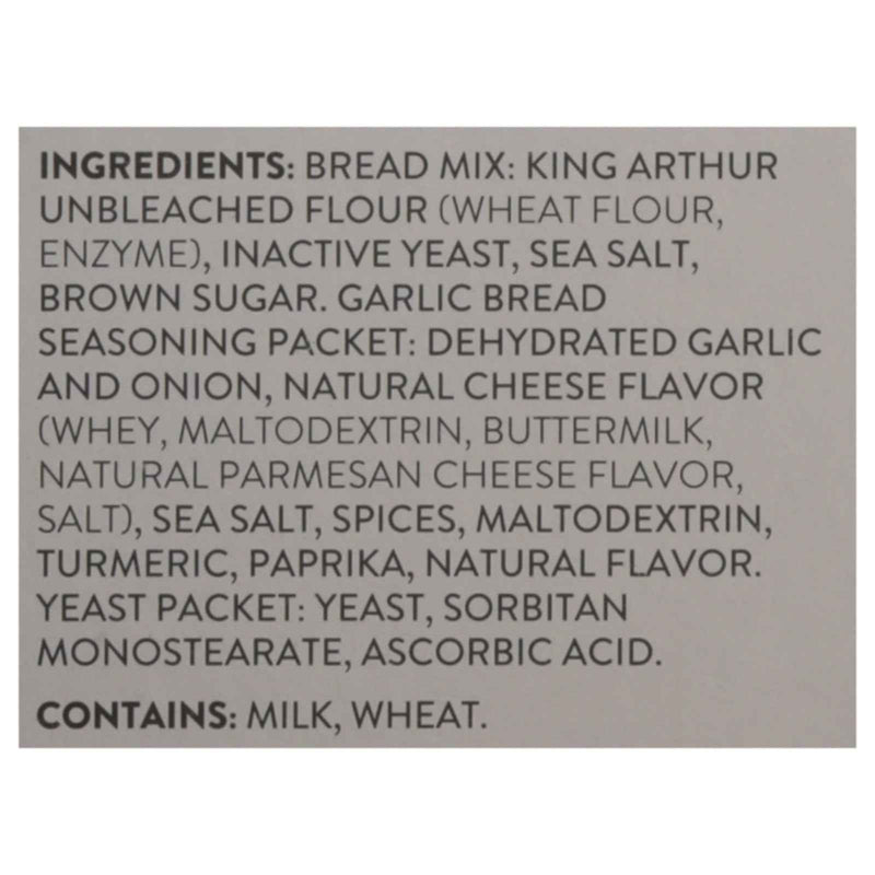 King Arthur Baking Company - Mix Kit Garlic Bread - Cs Of 6-15.25 Oz