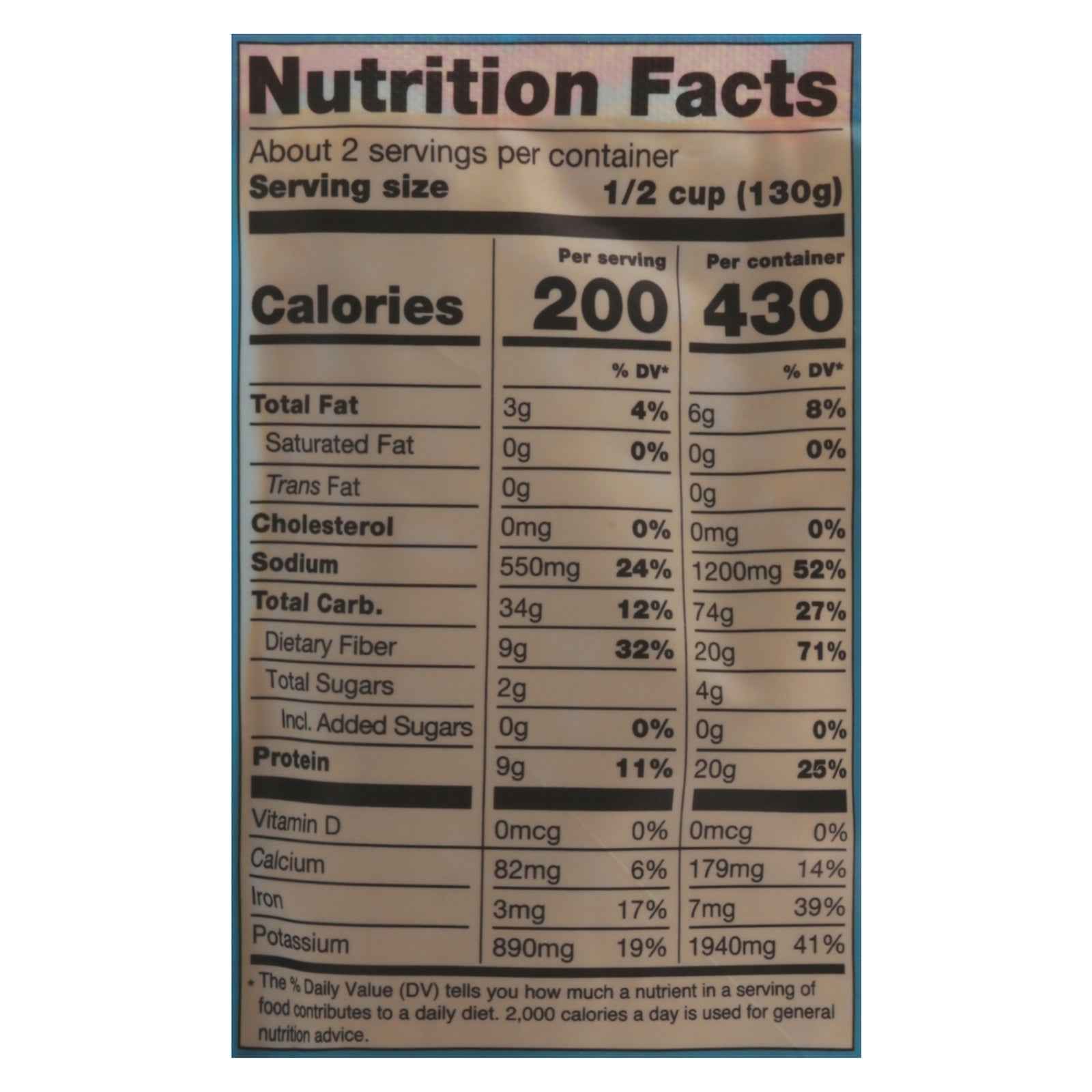 Somos - Beans Rth Pinto & Black - Cs Of 6-10 Oz