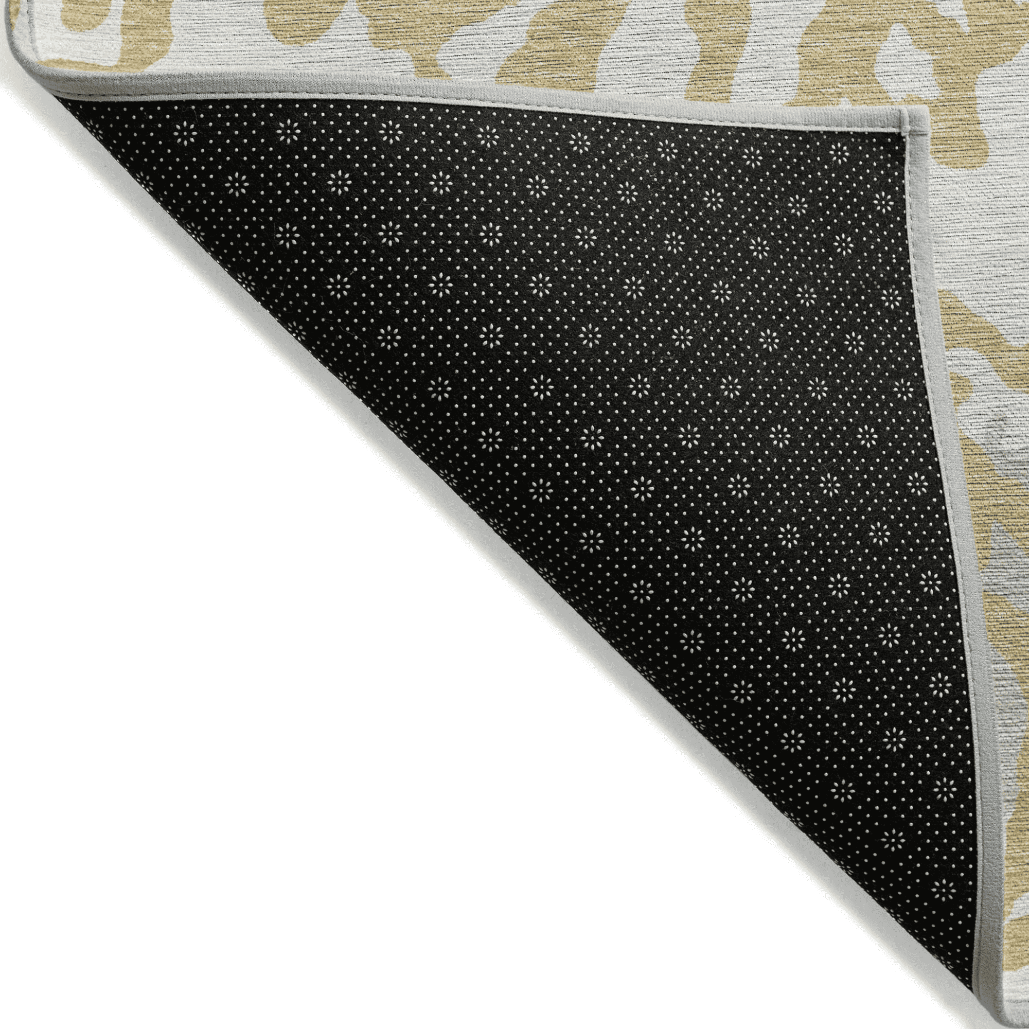 10' X 14' Gold Gray And Ivory Animal Print Washable Indoor Outdoor Area Rug - 1 - Sports & Outdoor