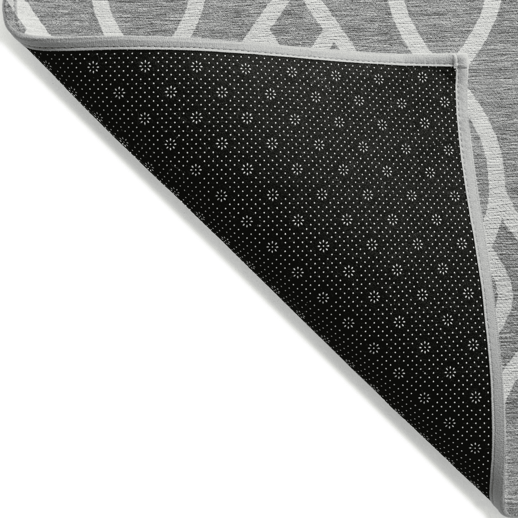 10' X 14' Gray And Ivory Trellis Washable Indoor Outdoor Area Rug - 1 - Sports & Outdoor
