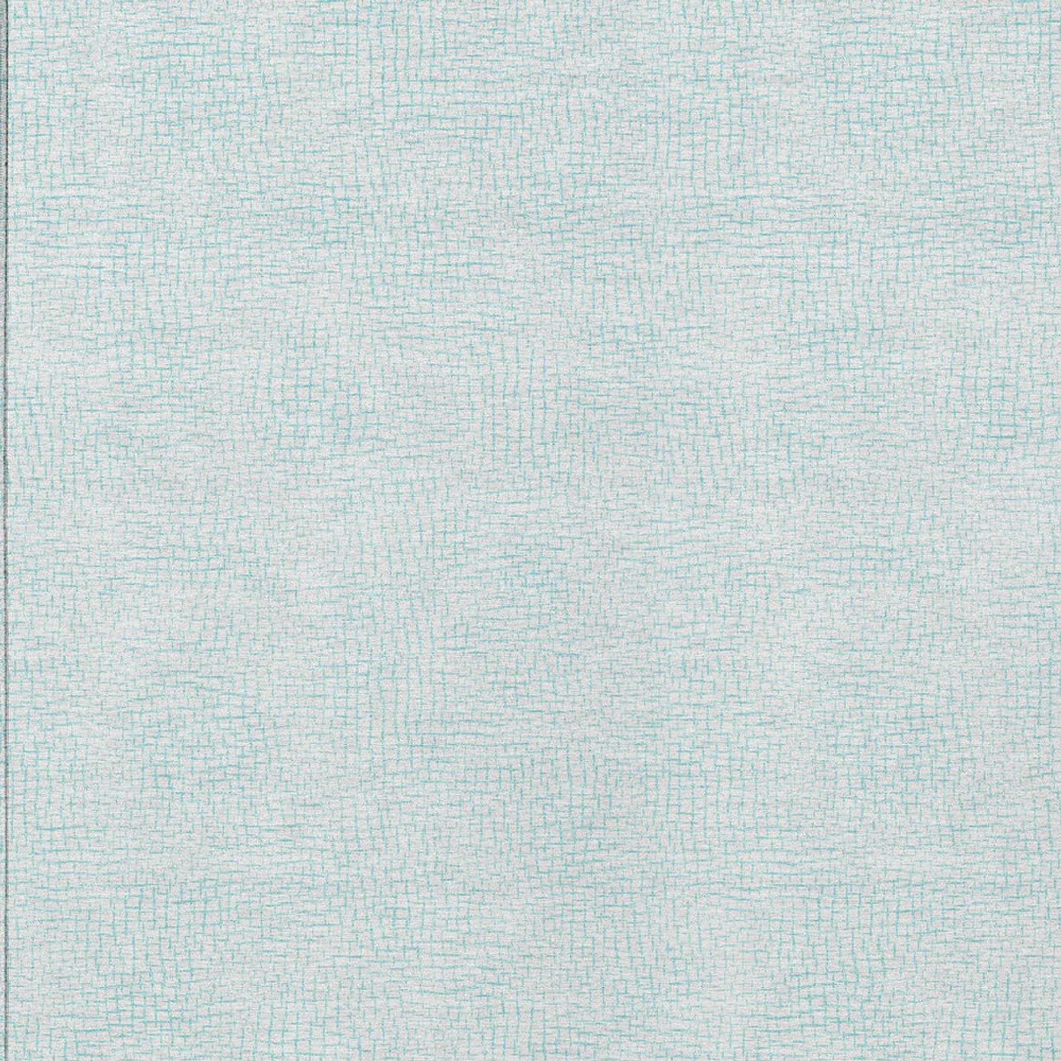 10' X 14' Sky Blue And Ivory Geometric Washable Indoor Outdoor Area Rug - 1 - Sports & Outdoor