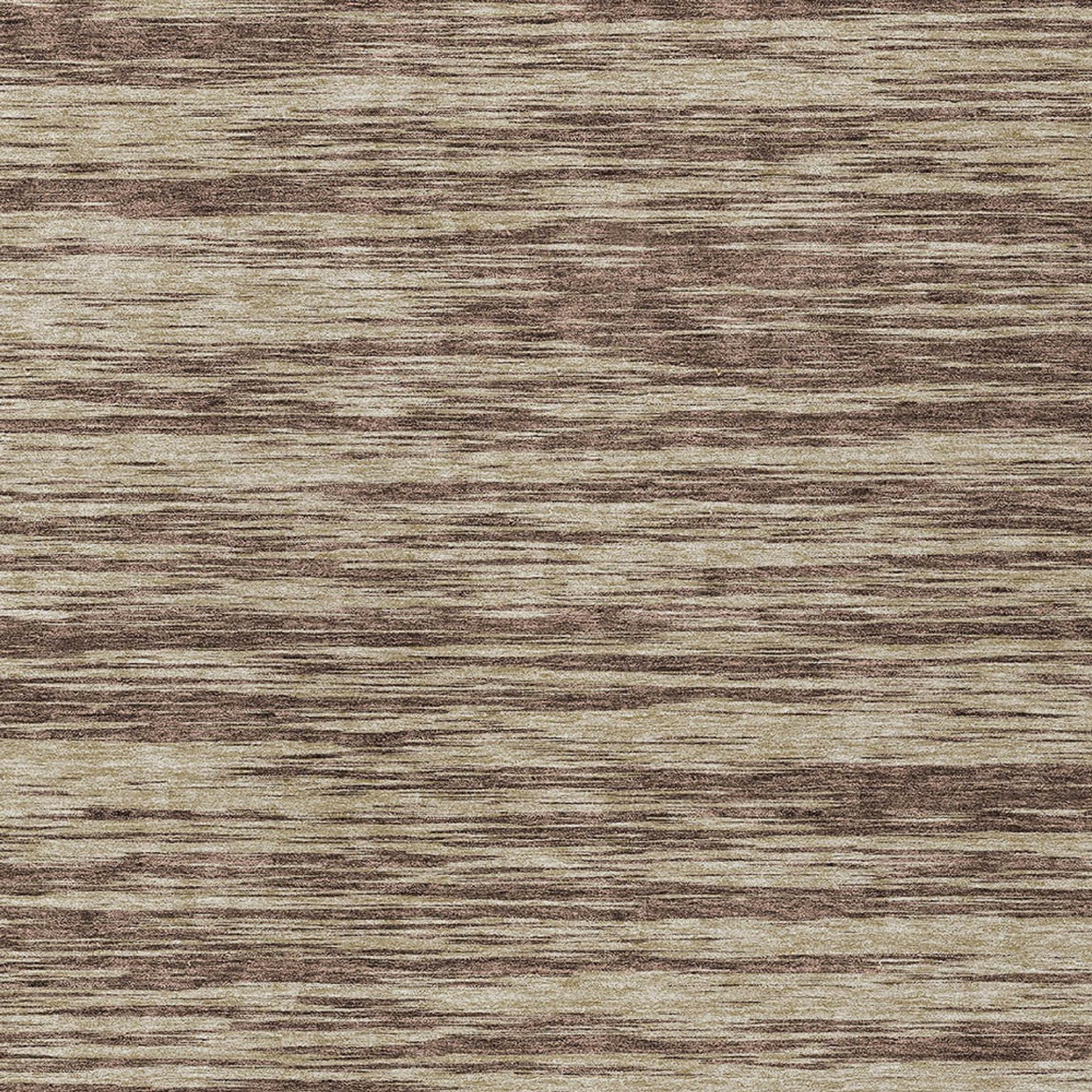 10' X 14' Brown And Beige Abstract Washable Indoor Outdoor Area Rug - 1 - Sports & Outdoor