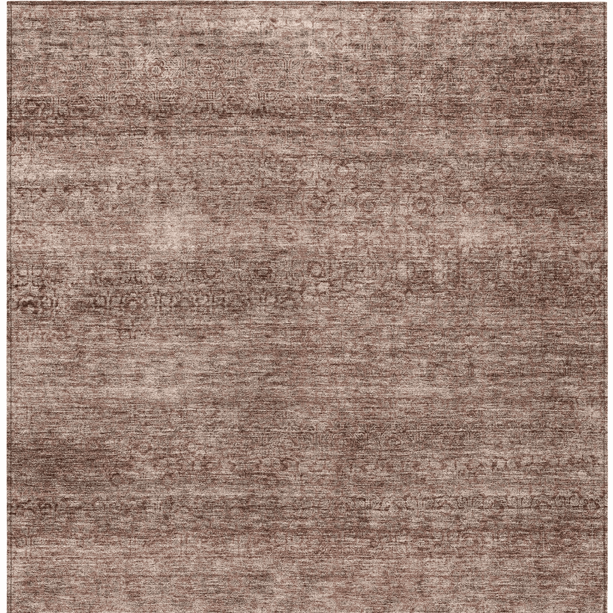 10' X 14' Coral And Black Striped Washable Indoor Outdoor Area Rug - 1 - Sports & Outdoor
