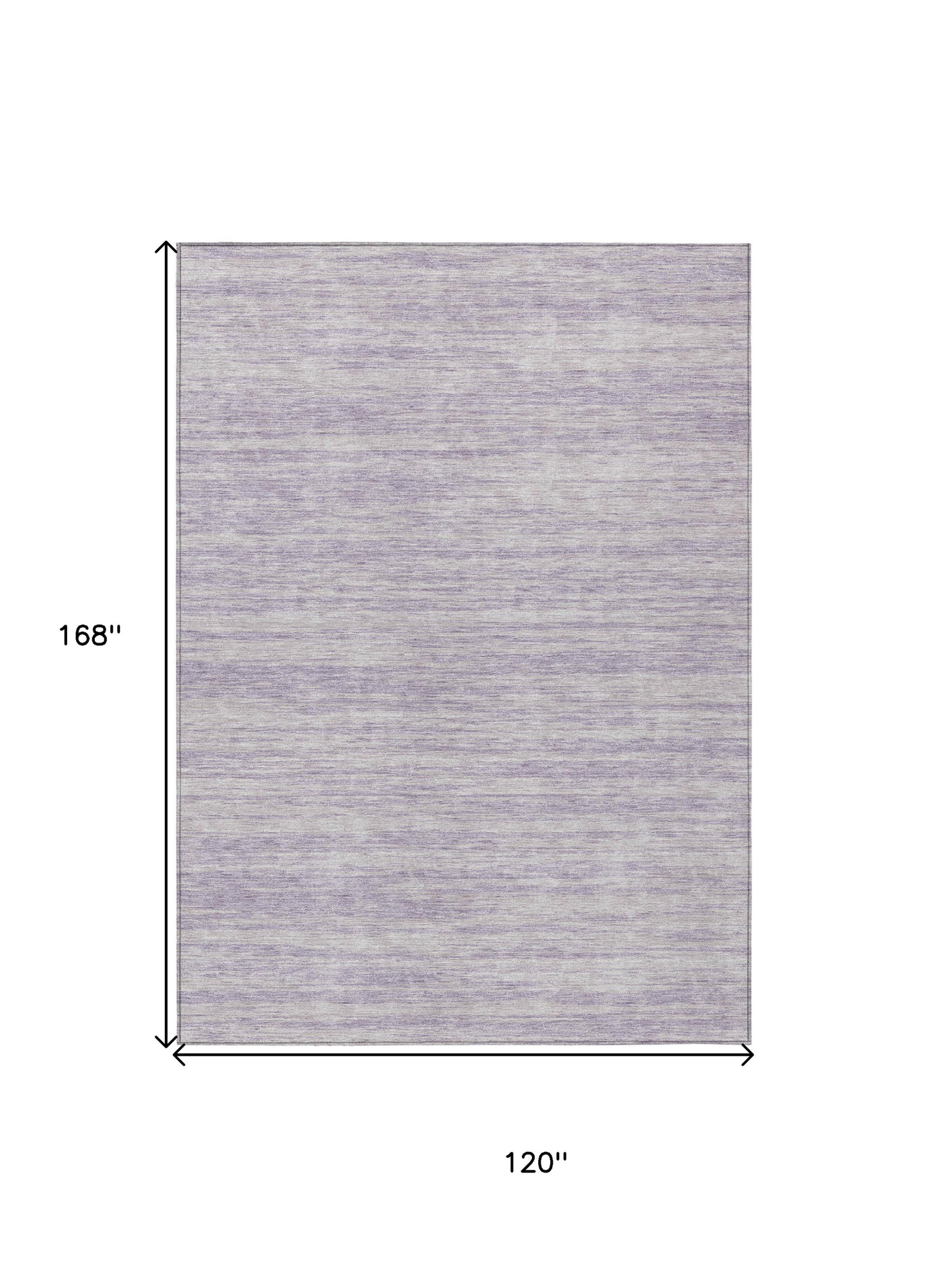 10' X 14' Lavender And Lilac Abstract Washable Indoor Outdoor Area Rug - 1 - Sports & Outdoor