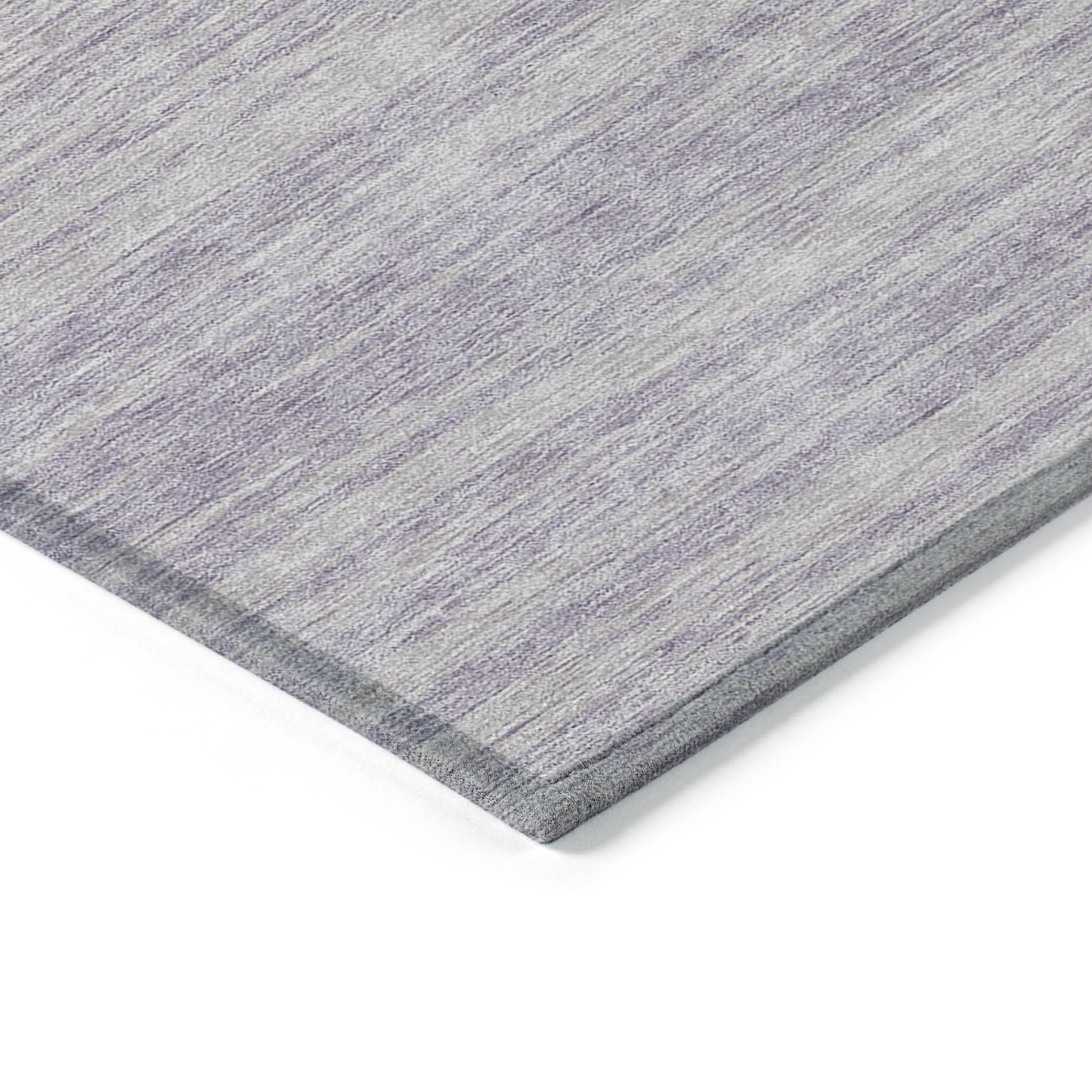 10' X 14' Lavender And Lilac Abstract Washable Indoor Outdoor Area Rug - 1 - Sports & Outdoor