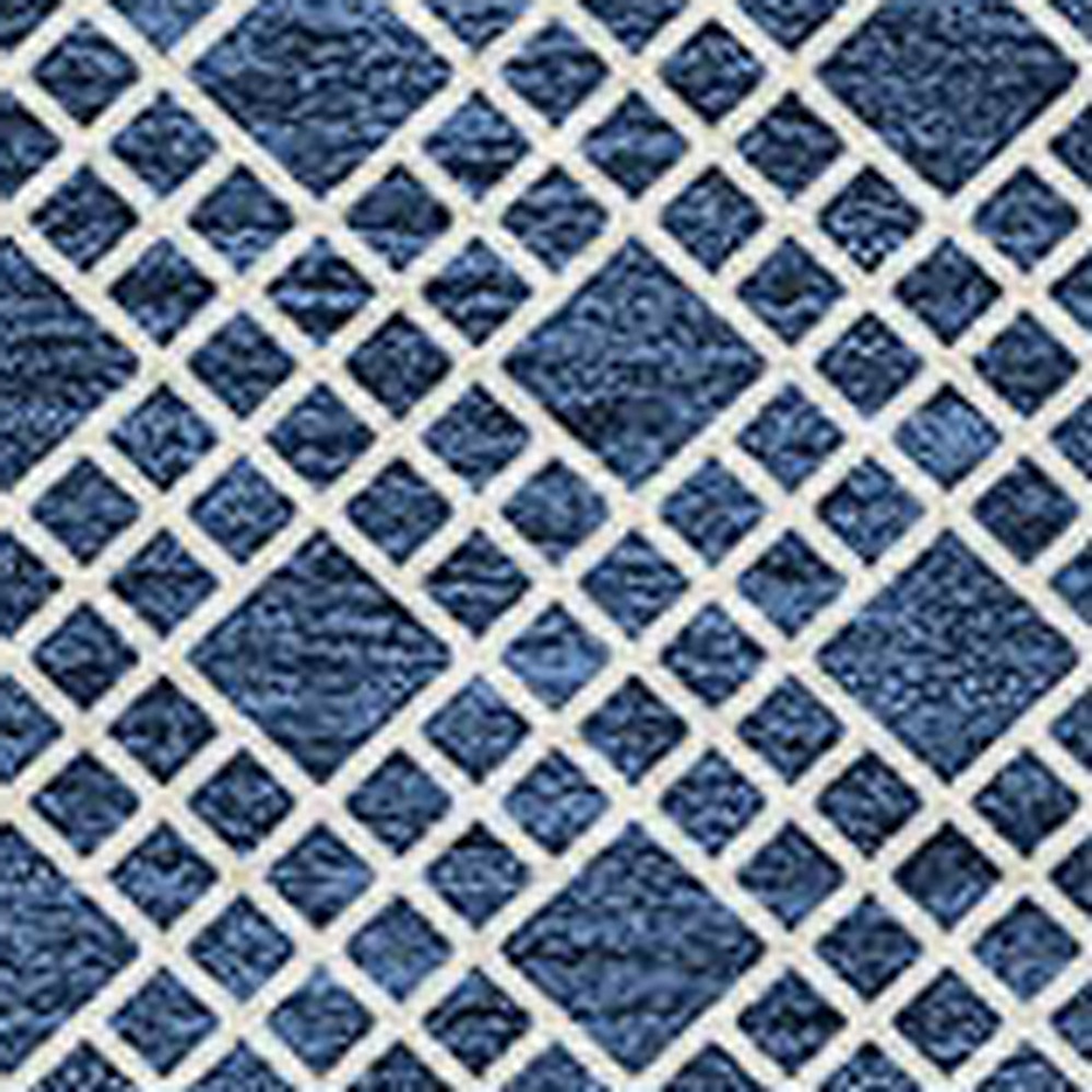 8' X 10' Navy Blue And Ivory Chevron Washable Indoor Outdoor Area Rug Sports & Outdoor