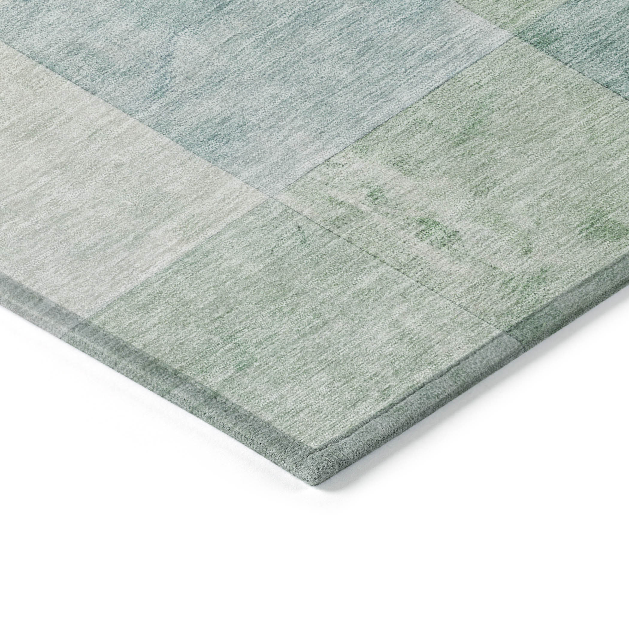 10' X 14' Blue Geometric Washable Indoor Outdoor Area Rug - Sports & Outdoor