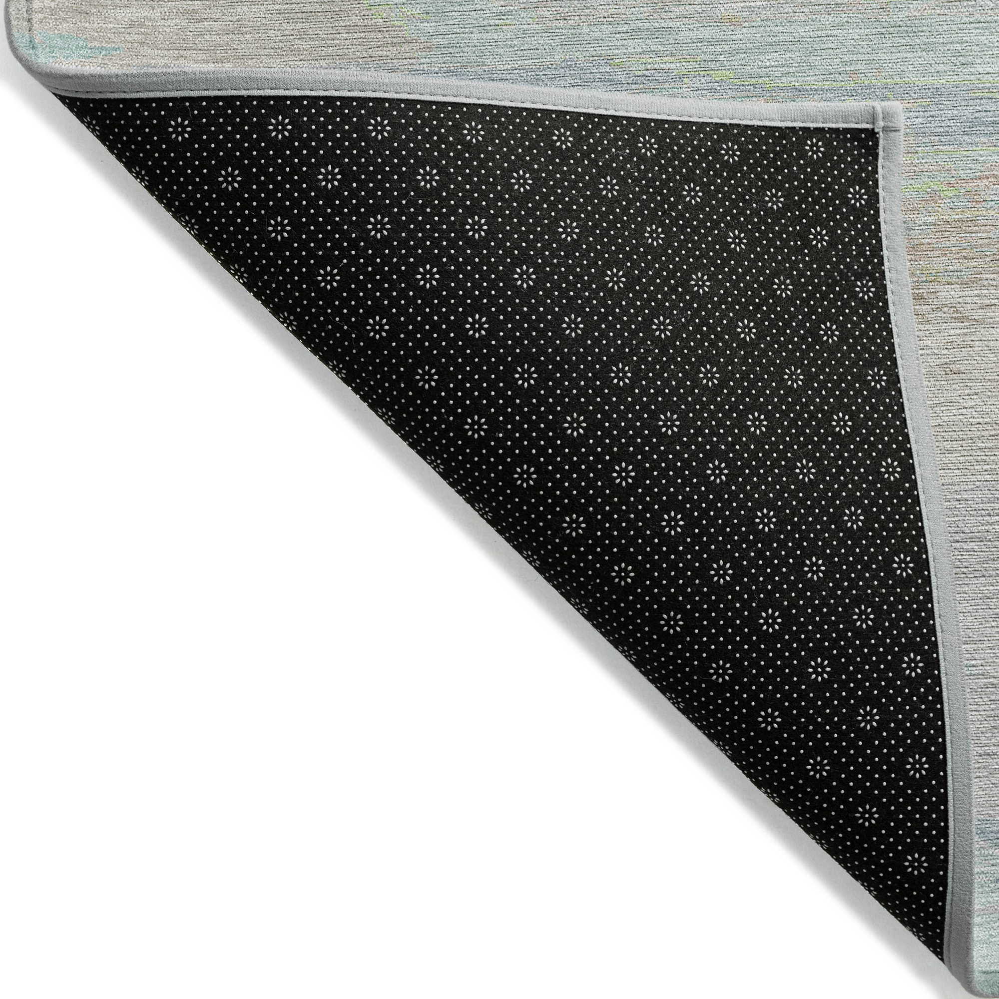 10' X 14' Ivory Abstract Washable Indoor Outdoor Area Rug - Sports & Outdoor
