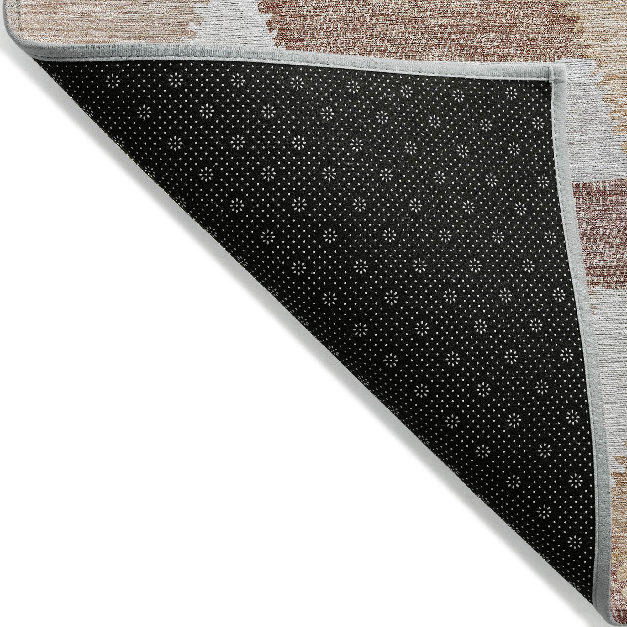 10' X 14' Copper Geometric Washable Indoor Outdoor Area Rug - Sports & Outdoor