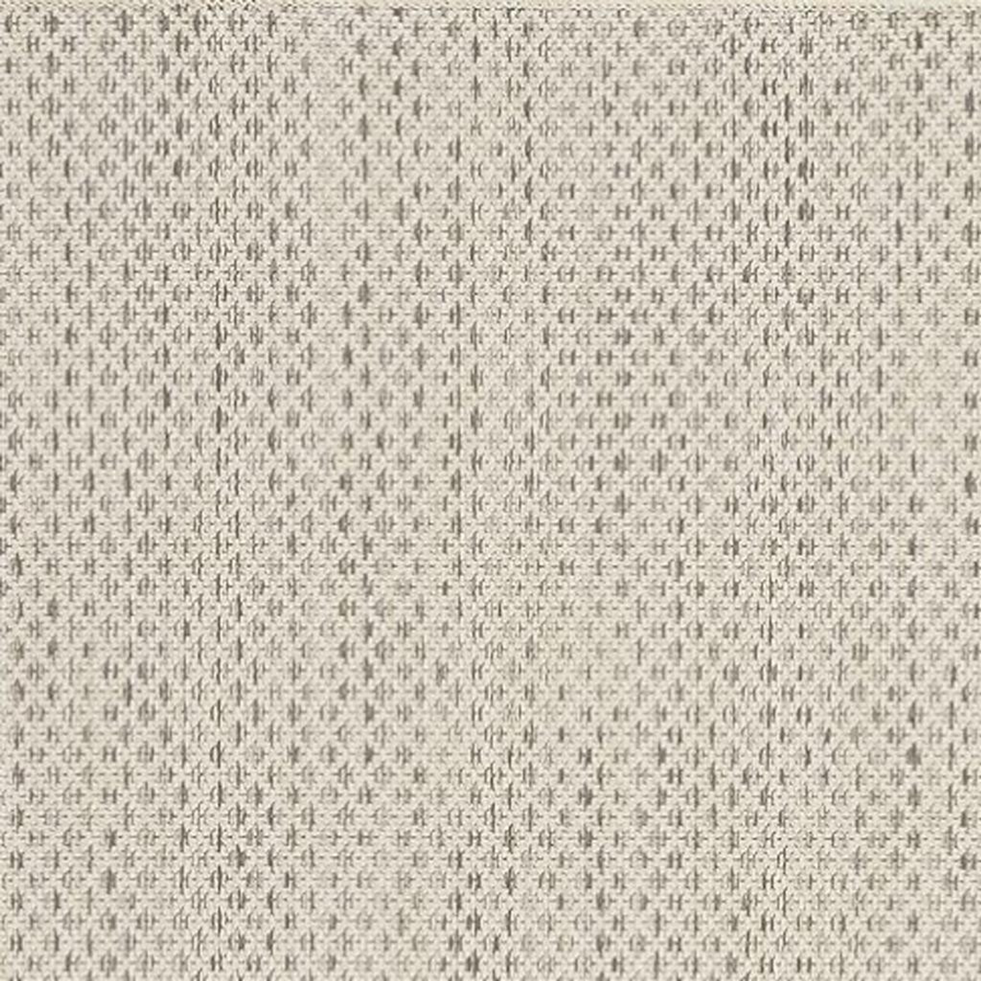 2' X 3' Ivory And Silver Geometric Indoor Outdoor Area Rug - Sports & Outdoor