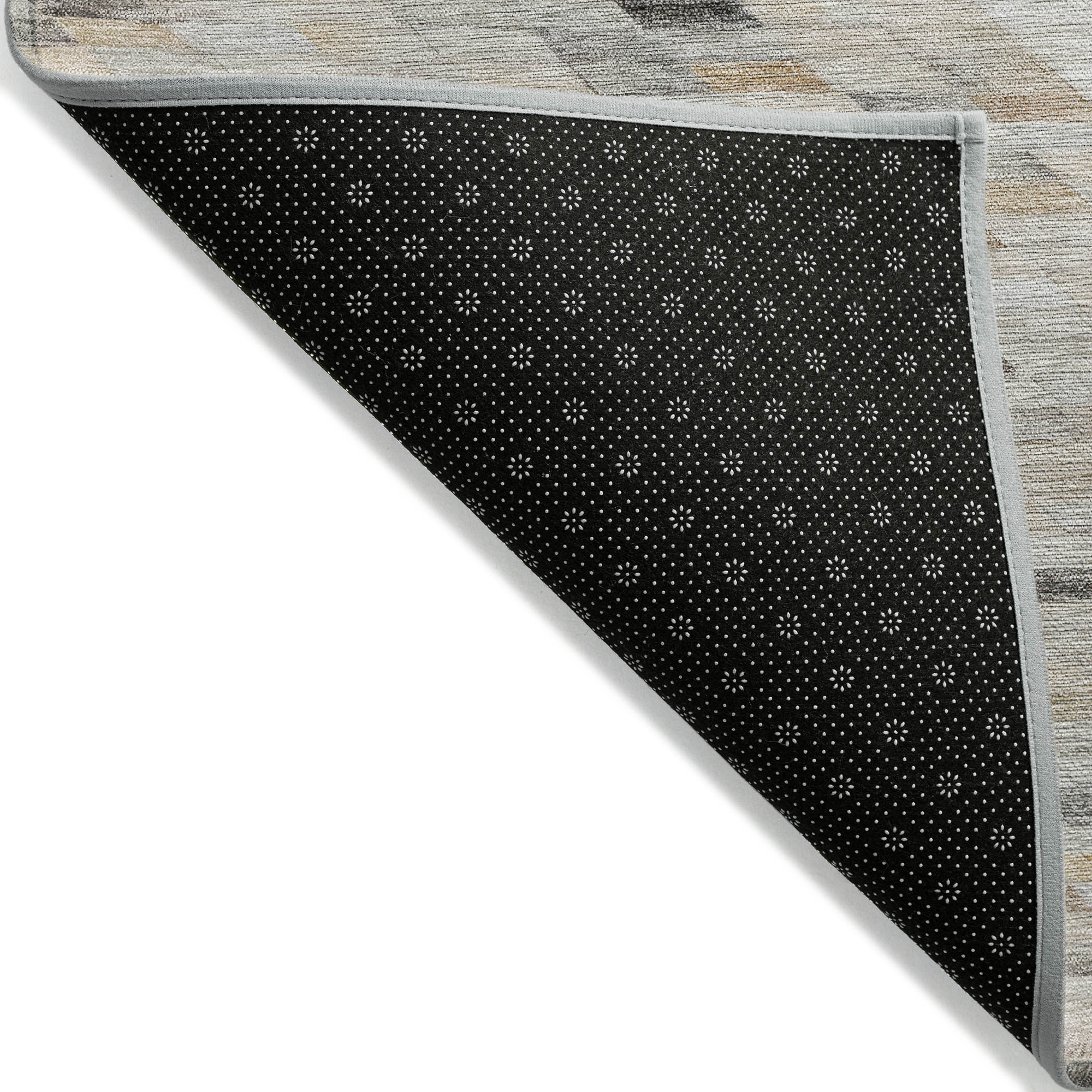 10' X 14' Linen And Gray Geometric Washable Indoor Outdoor Area Rug - Sports & Outdoor