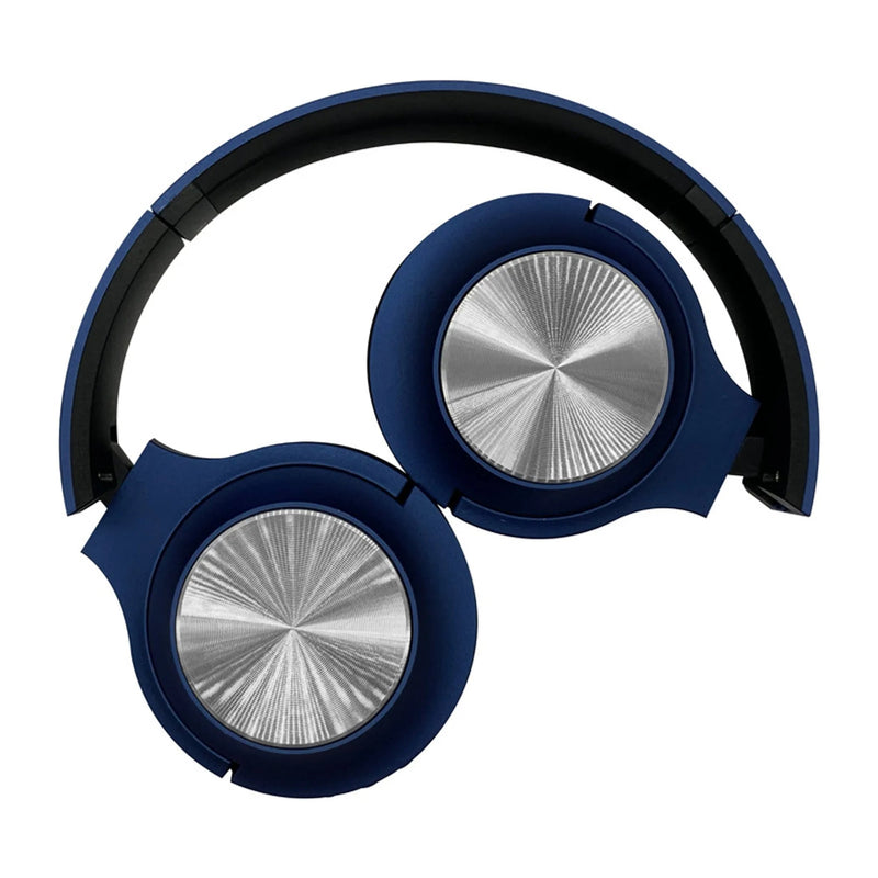 Navy Blue Bluetooth Headphone Soundbound