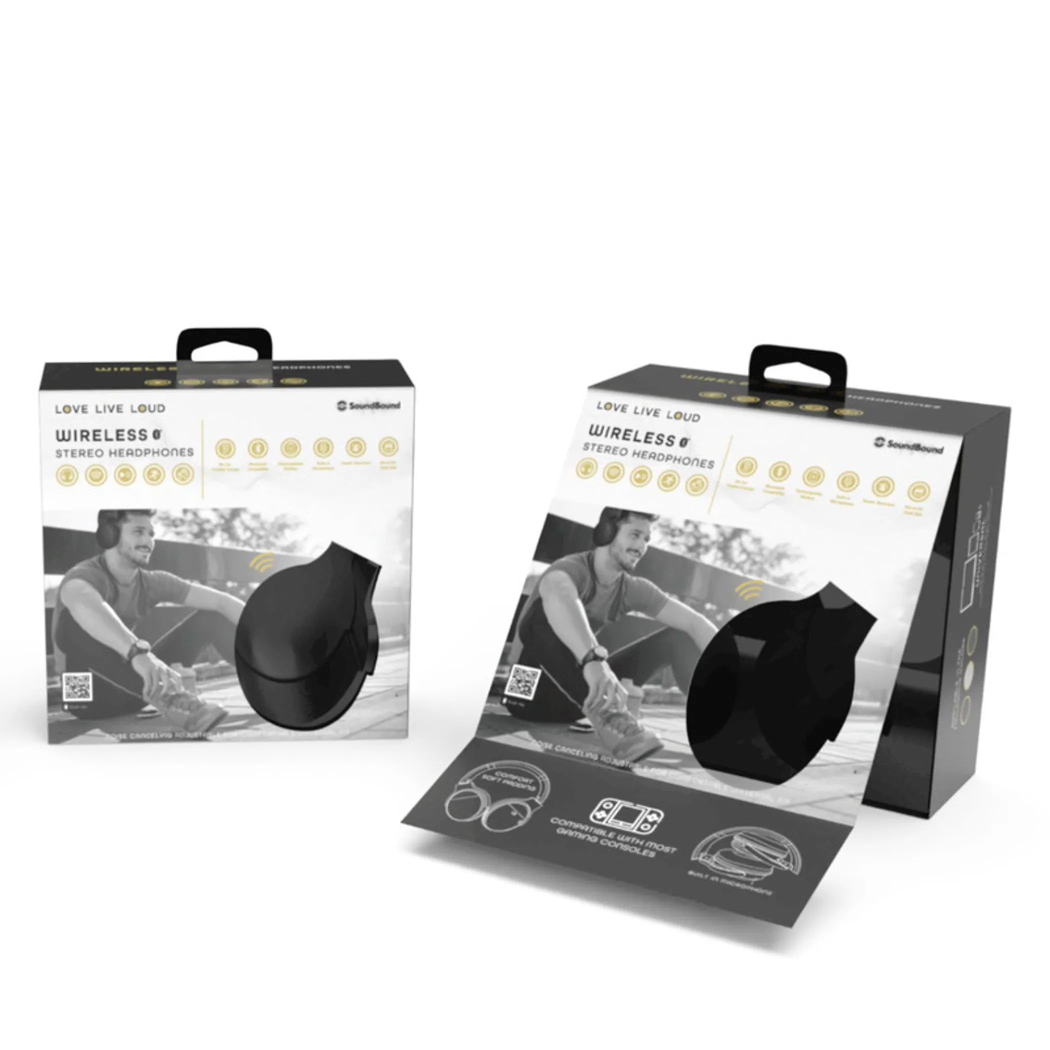 Pale Gold Bluetooth Headphone Soundbound