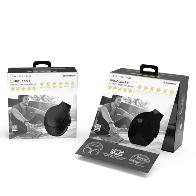 Gunmetal Bluetooth Headphone Soundbound