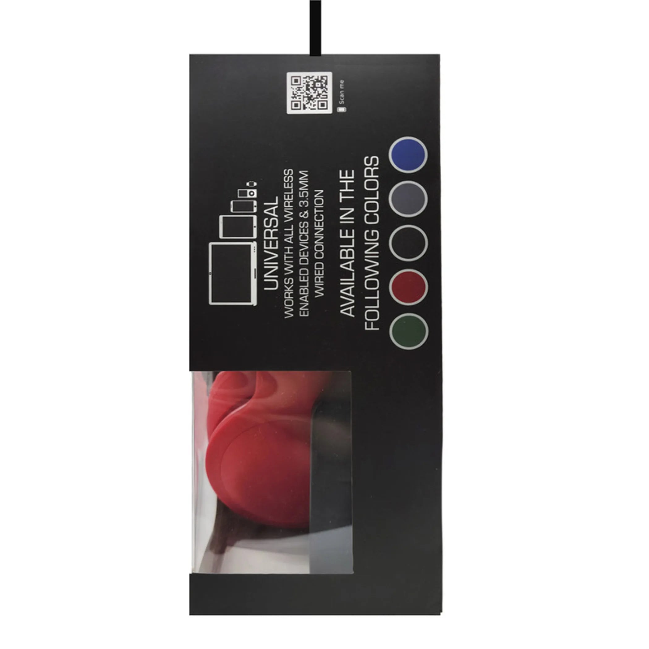 Bluetooth Compact Foldable On Ear Headphones   - Black TKO