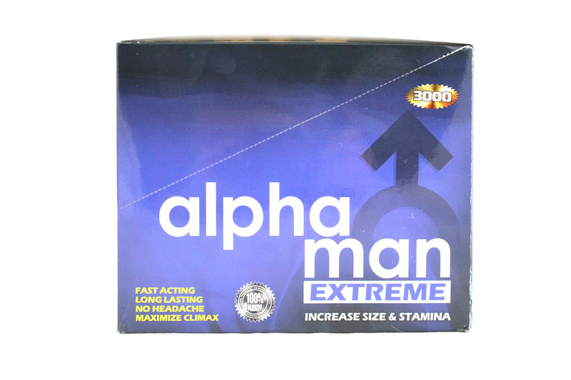 Alphaman Extreme 3000 - 30 Count Display - GreatEagleInc