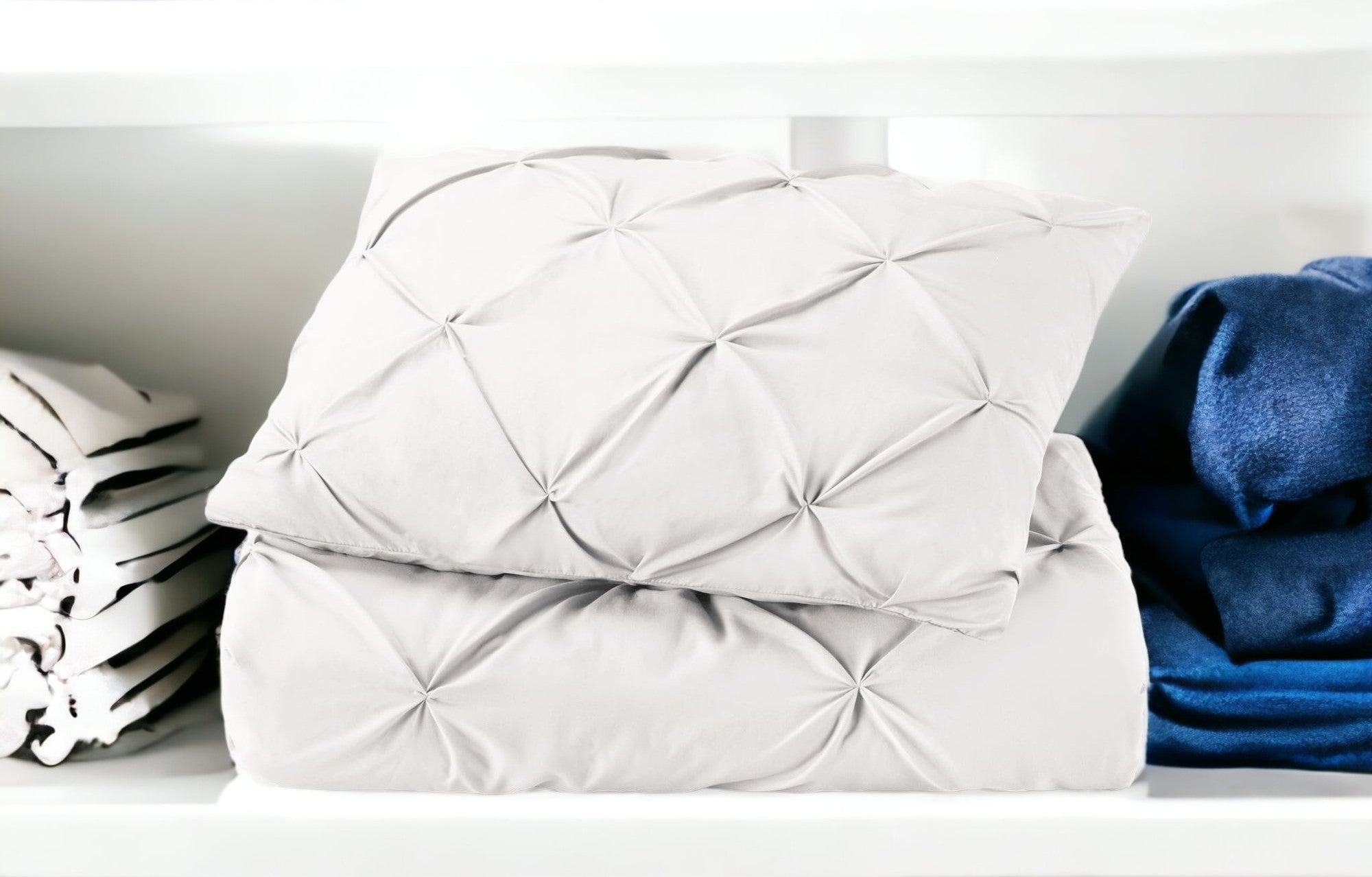 White Queen Microfiber Washable Microfiber Down Alternative Comforter Default Title