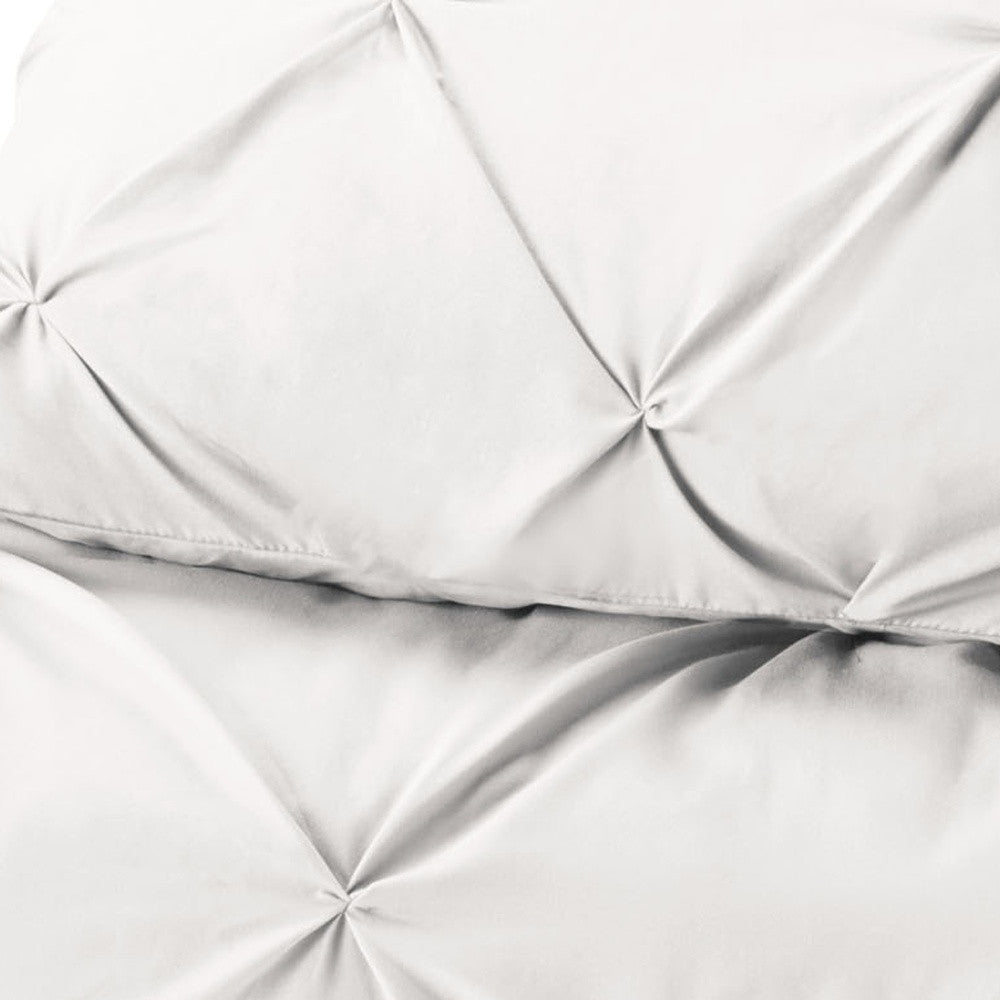 White Queen Microfiber Washable Microfiber Down Alternative Comforter