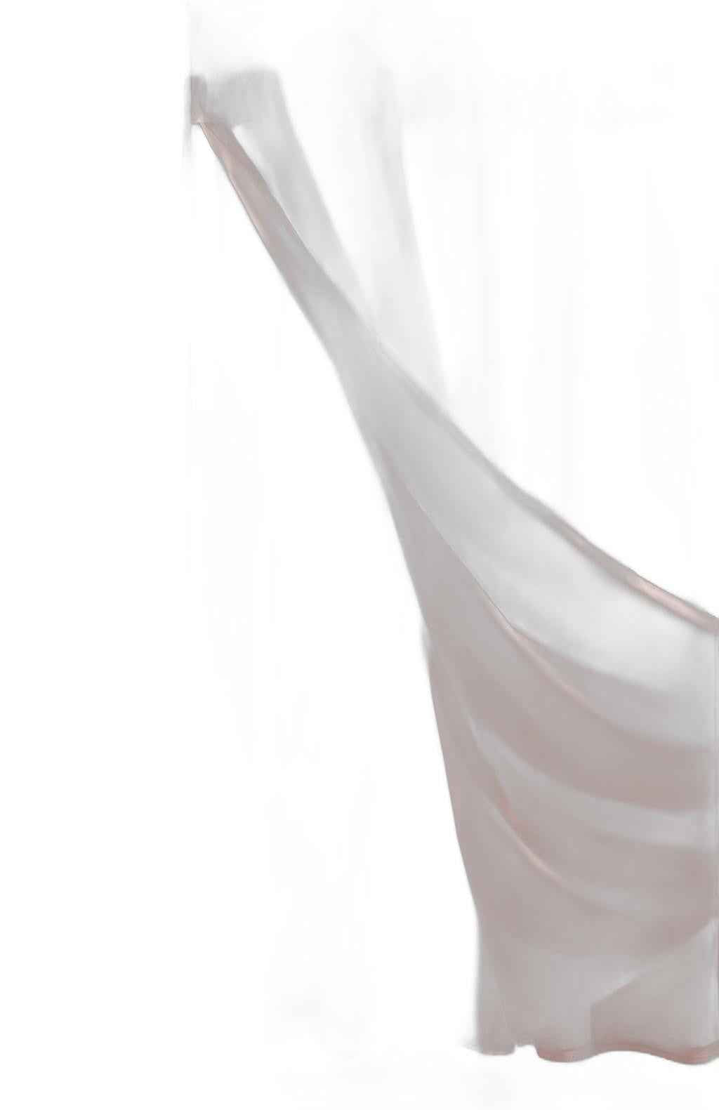 Blush Sheer and Grid Shower Curtain and Liner Set