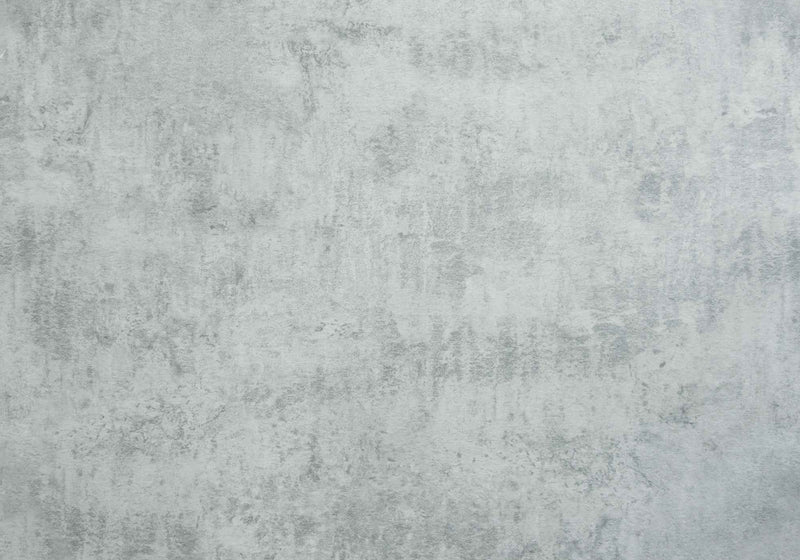 59" Gray And Silver Metal Sled Base Dining Table