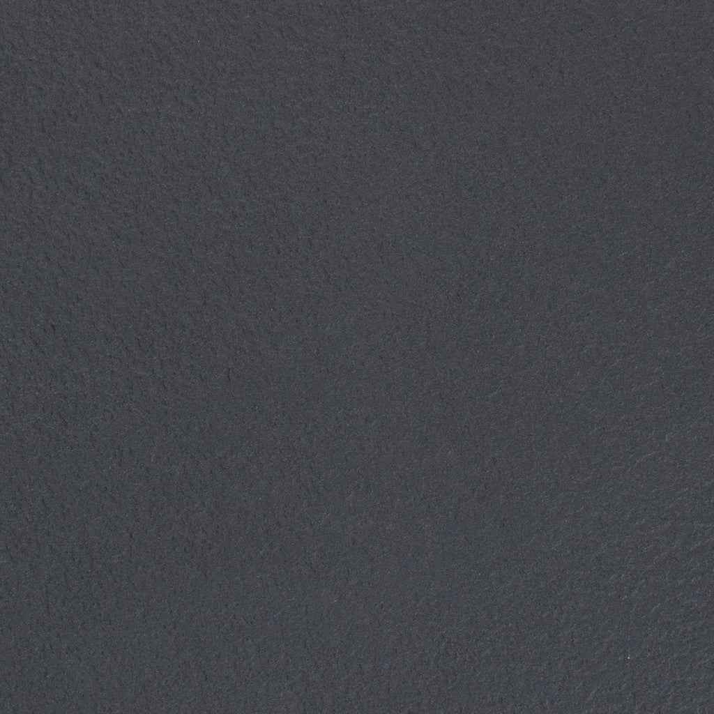 18" Black Genuine Marble And Wood Round Coffee Table