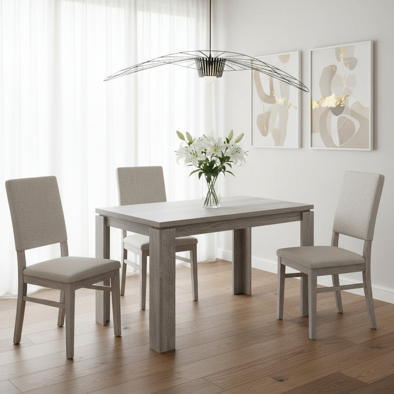 47" Gray Dining Table - Kitchen & Dining