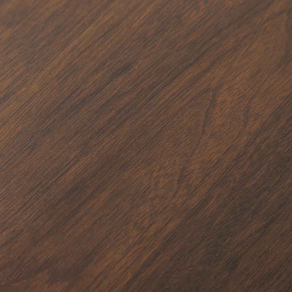 33" Brown Solid Wood Oval Bar Table