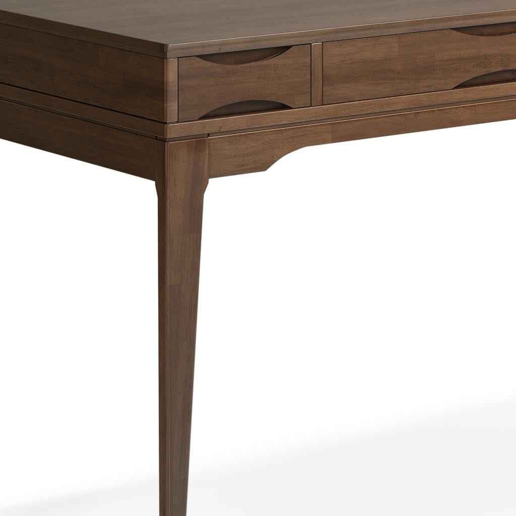 48" Brown Wood Computer Desk