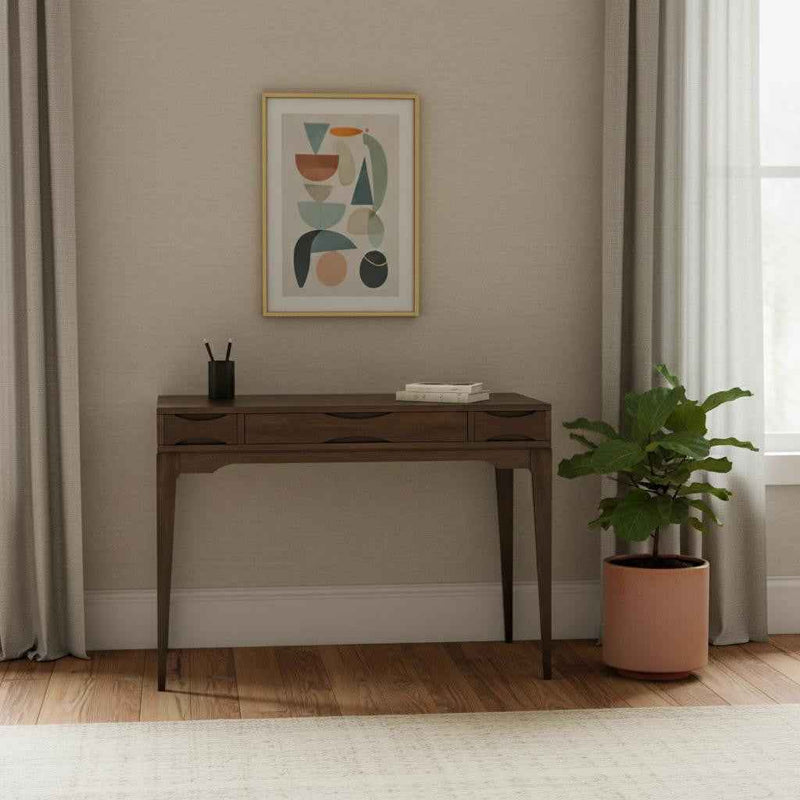 48" Brown Wood Computer Desk