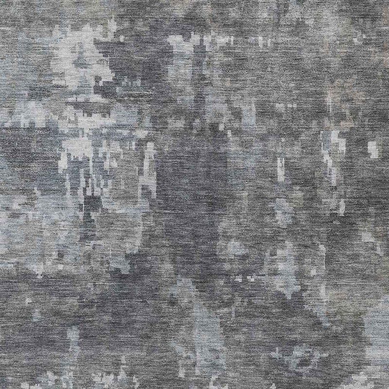 10' X 14' Taupe And Beige Abstract Washable Indoor Outdoor Area Rug