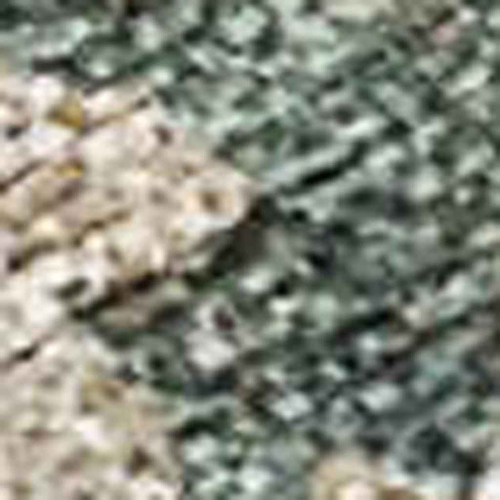 3' X 5' Artichoke Green Beige And Rust Floral Washable Indoor Outdoor Area Rug