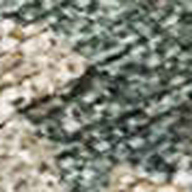 8' X 10' Artichoke Green Beige And Rust Floral Washable Indoor Outdoor Area Rug